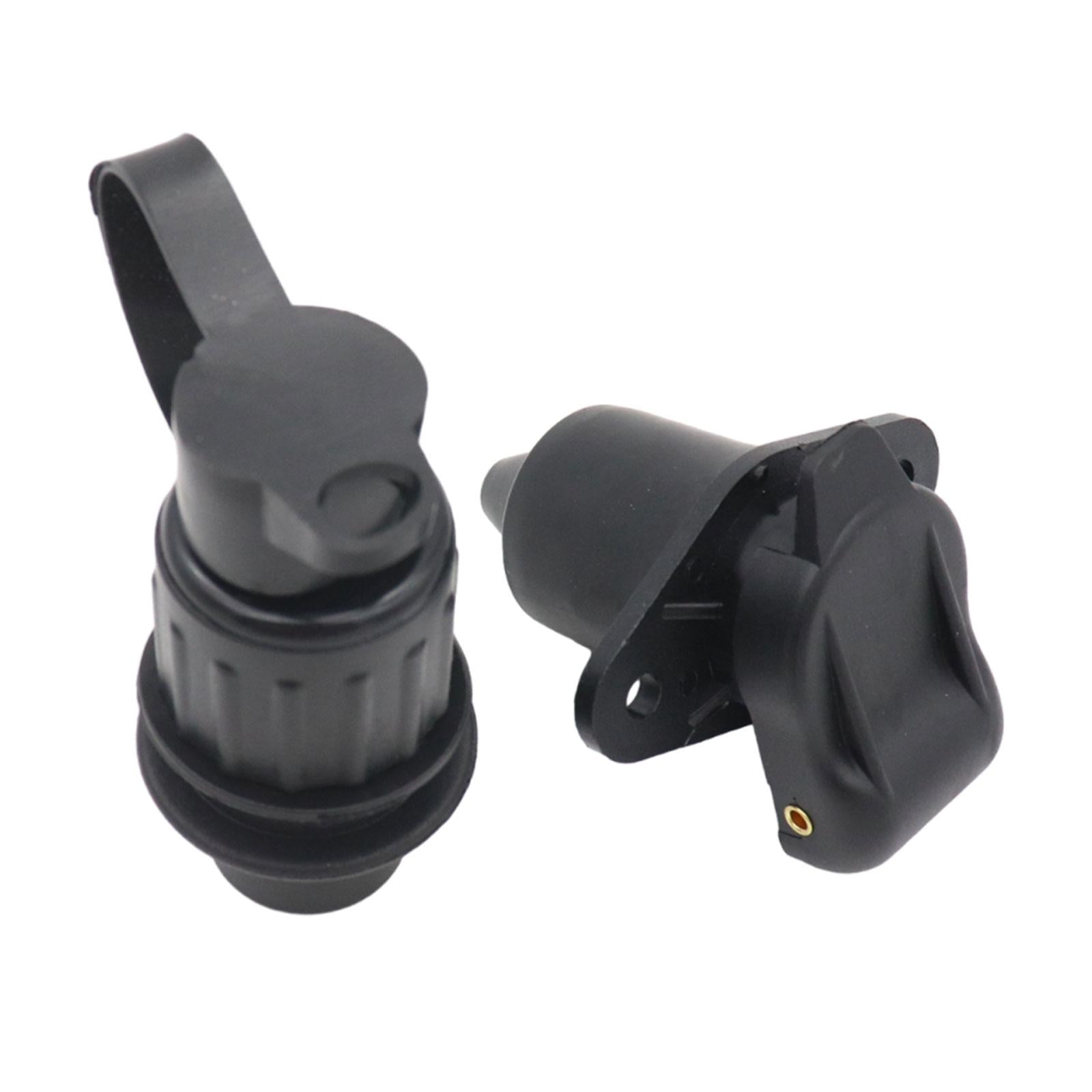 3 Pin 12V Trailer Plug Adapter for Professional Convenient Installation