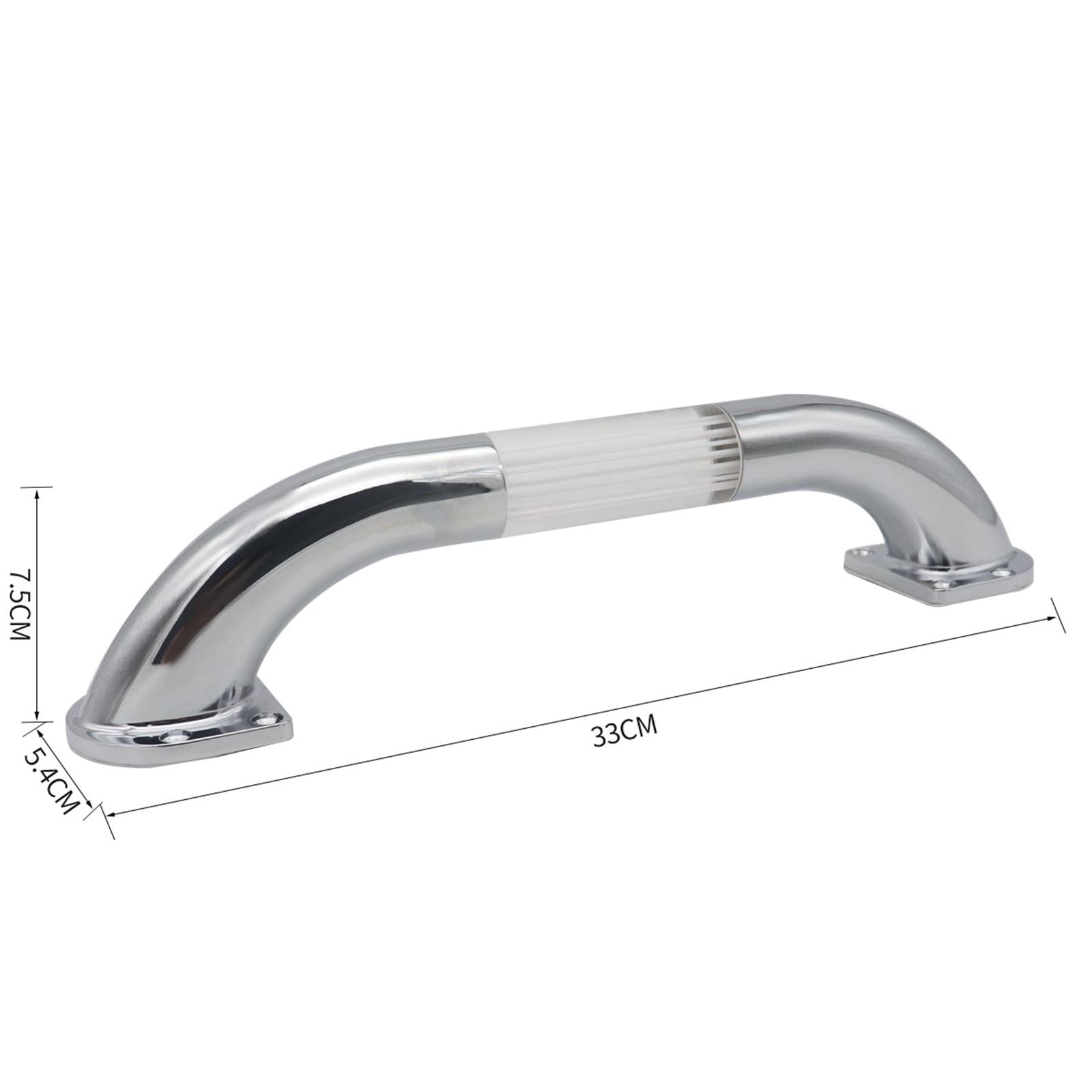 Marine Grab Handle Deck Hardware Bathroom Grab Bar for Bath Boat Toilet 13inch