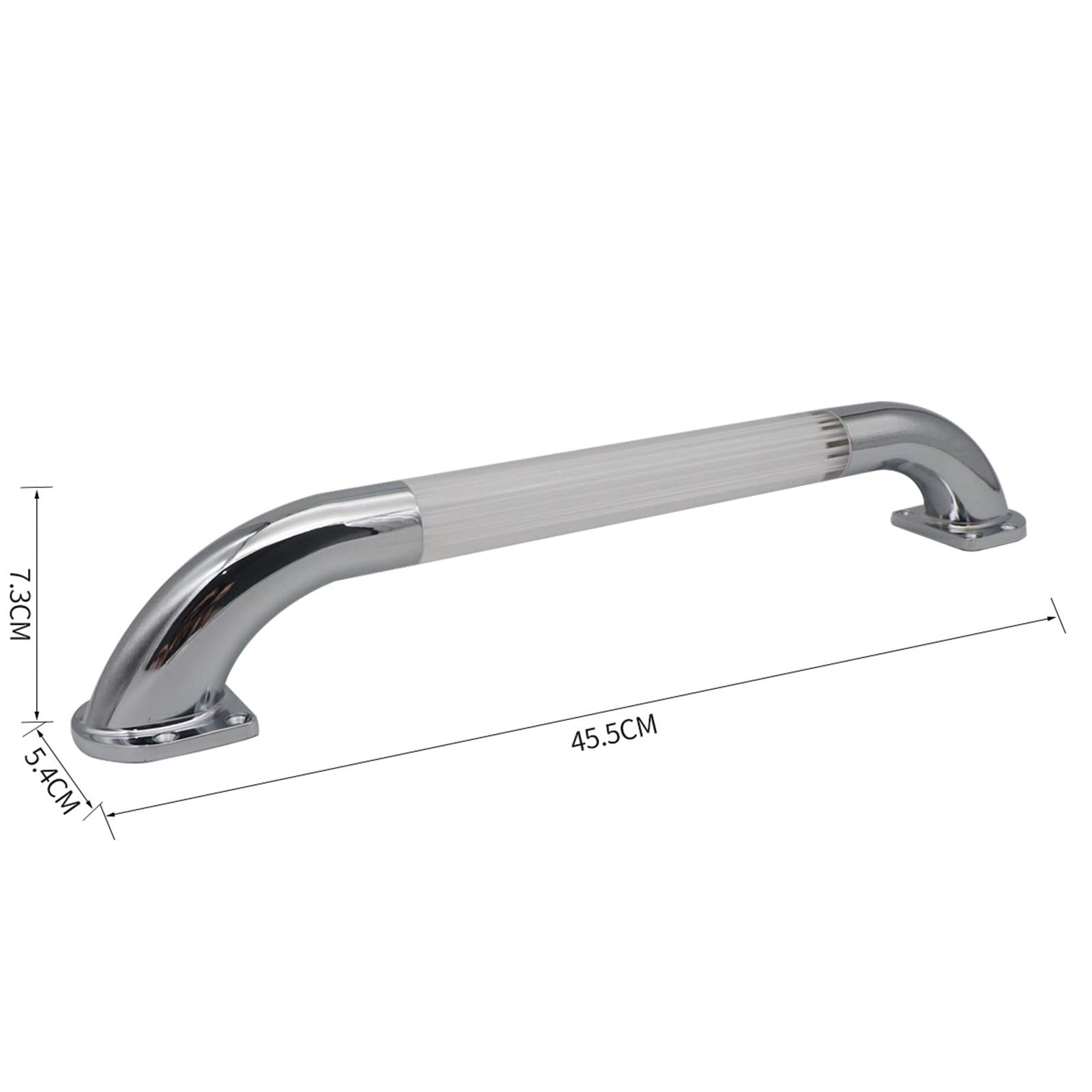 Marine Grab Handle Deck Hardware Bathroom Grab Bar for Bath Boat Toilet 18inch