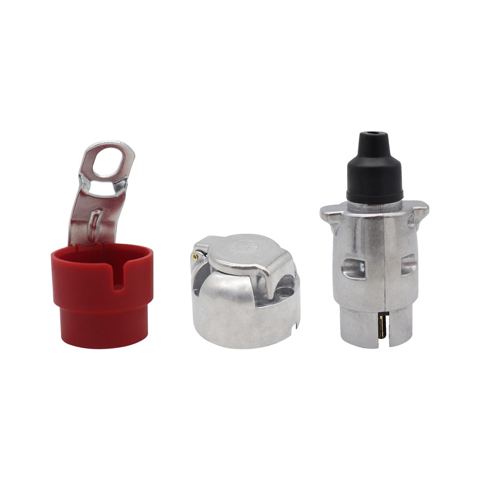 7 Pin Trailer Plug Connector Trailer Light Adapter for Ships RV Tractor