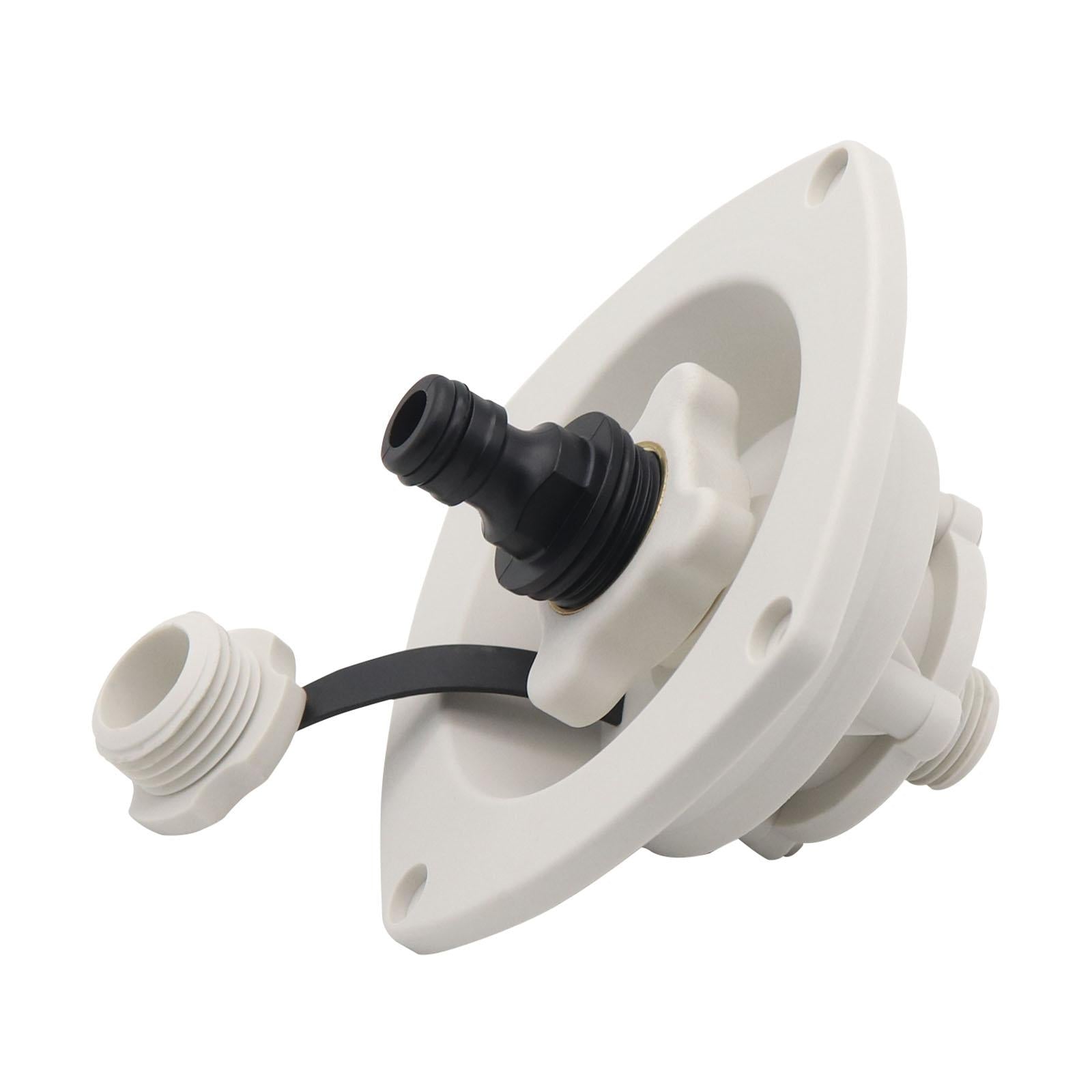 RV Water Fill Inlet RV City Water Fill Inlet with Check Gate for Marine