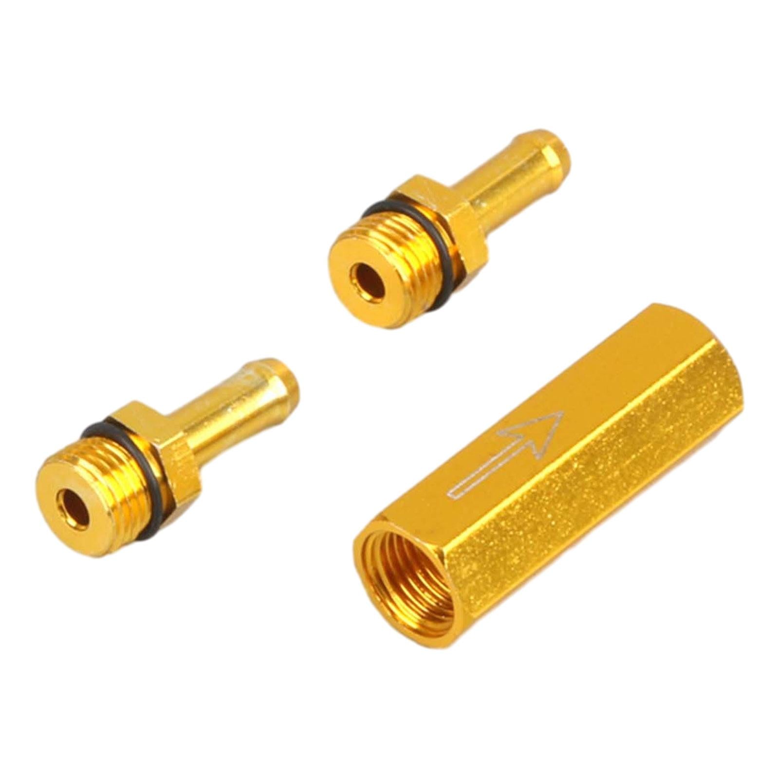 2xNon Return Single Way Check Valve Accessories for Fuel Line Diesel Fuel