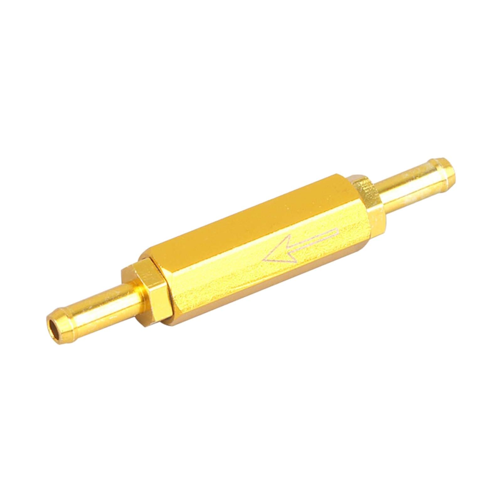 2xNon Return Single Way Check Valve Accessories for Fuel Line Diesel Fuel