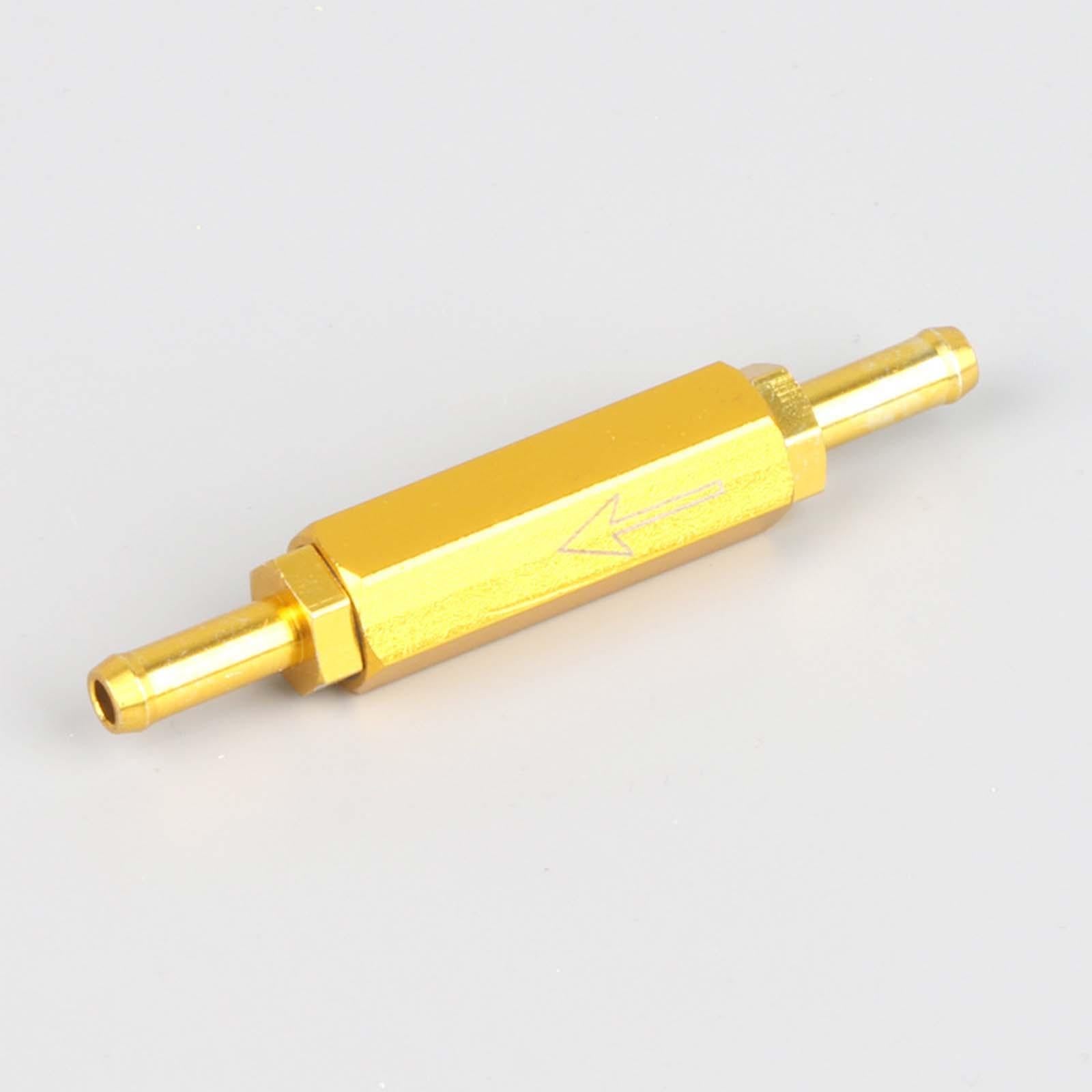 2xNon Return Single Way Check Valve Accessories for Fuel Line Diesel Fuel