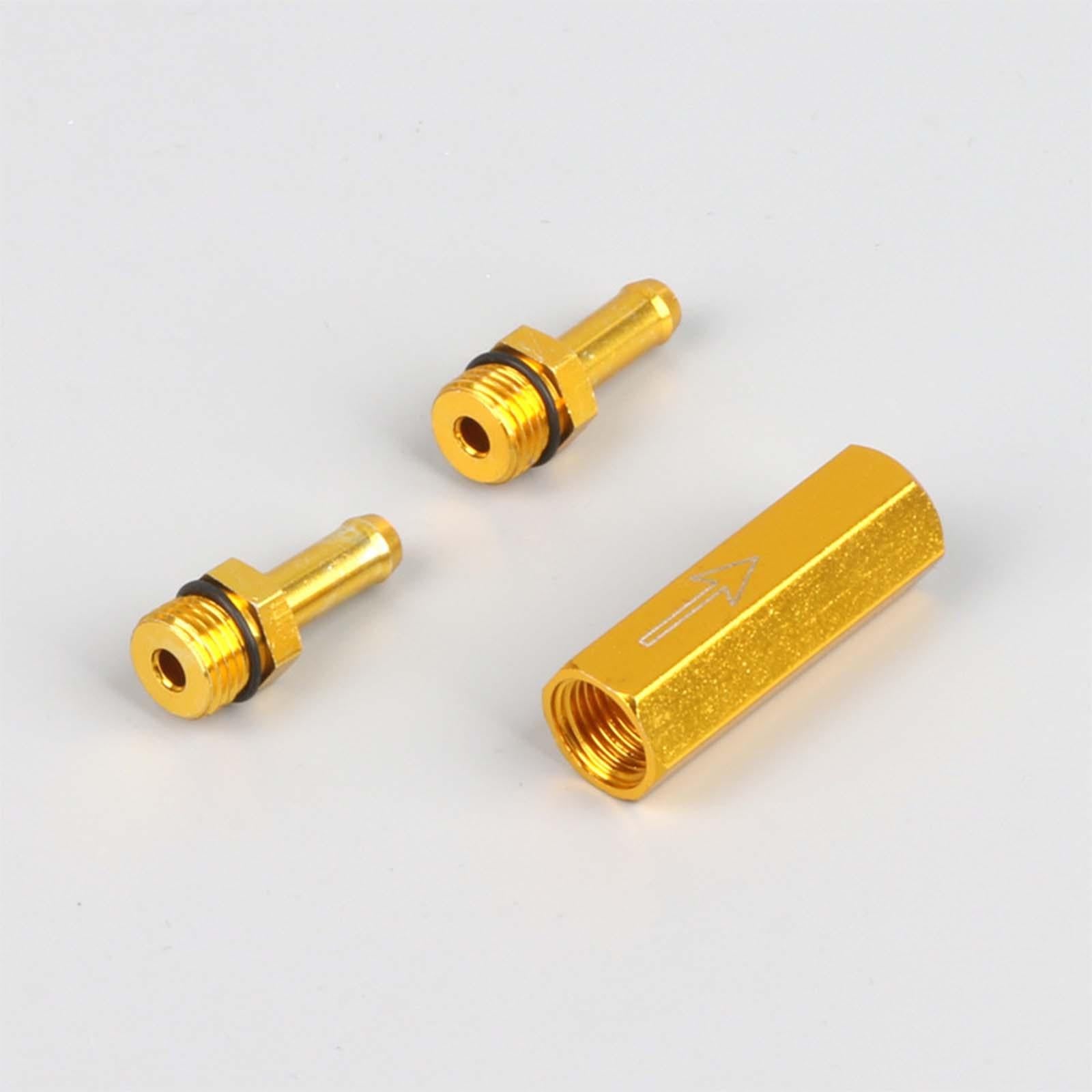 4xNon Return Single Way Check Valve Accessories for Fuel Line Diesel Fuel