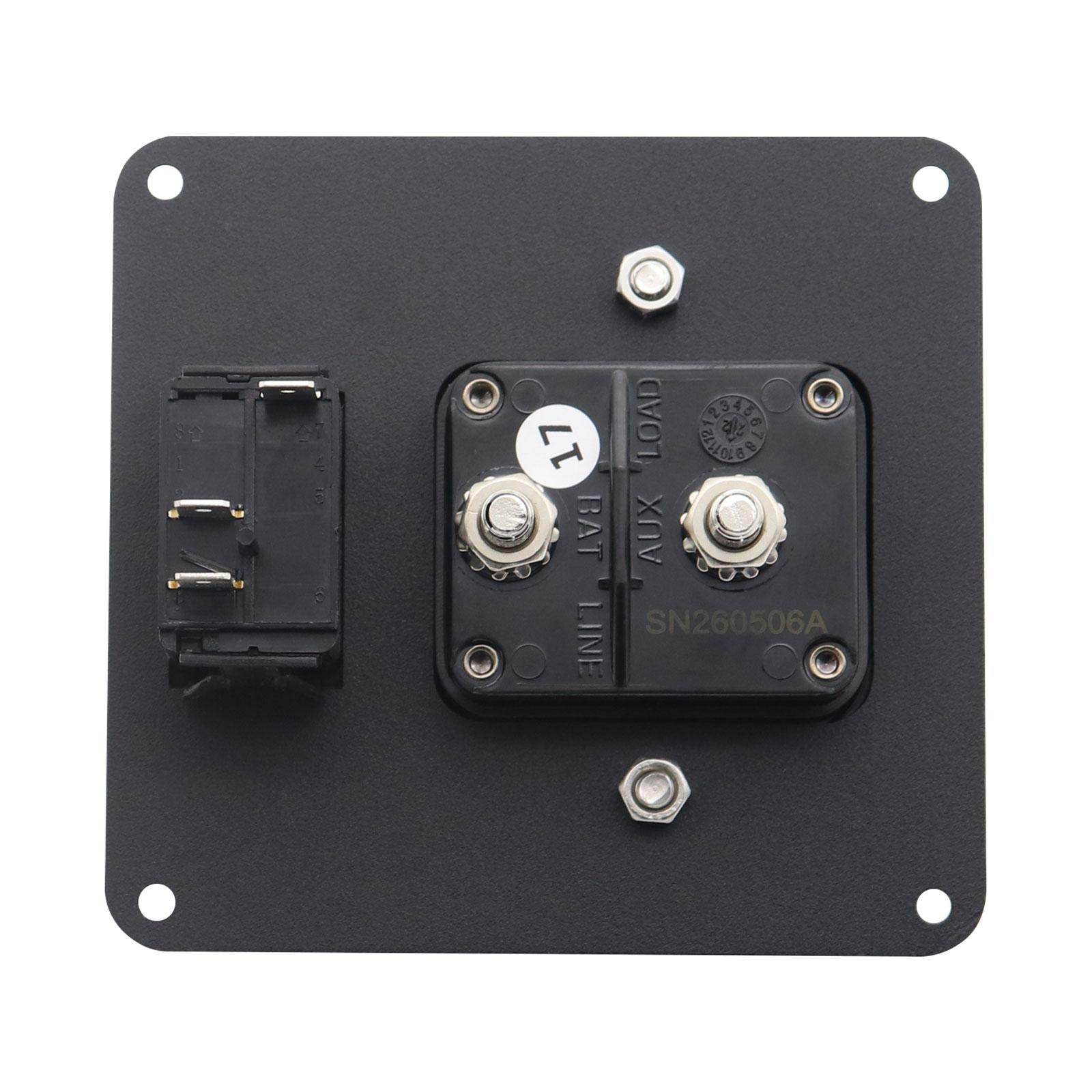 Automotive Boat Marine E9 Circuit Breaker Compact Sturdy 1/4” Threaded Studs 150A