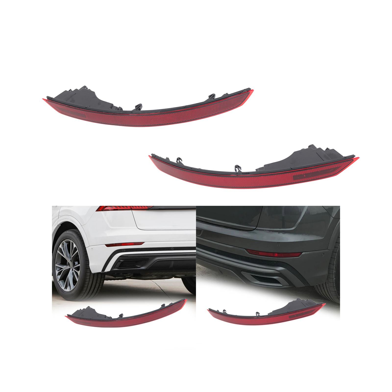 Rear Bumper Tail Light Durable Replaces for Audi Q8 2019 2020 2021 2022 Left 4M8945701