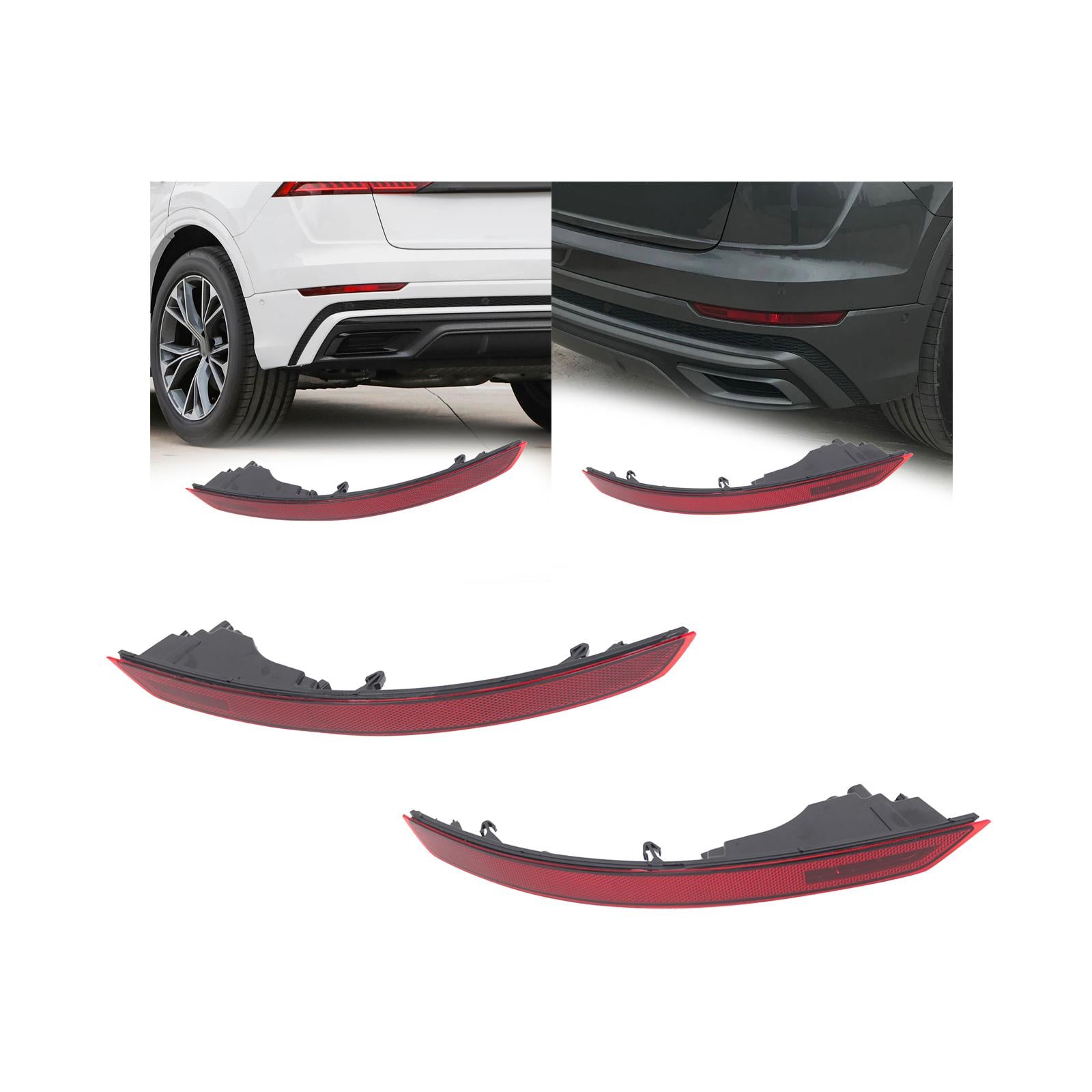 Rear Bumper Tail Light Durable Replaces for Audi Q8 2019 2020 2021 2022 Left 4M8945701