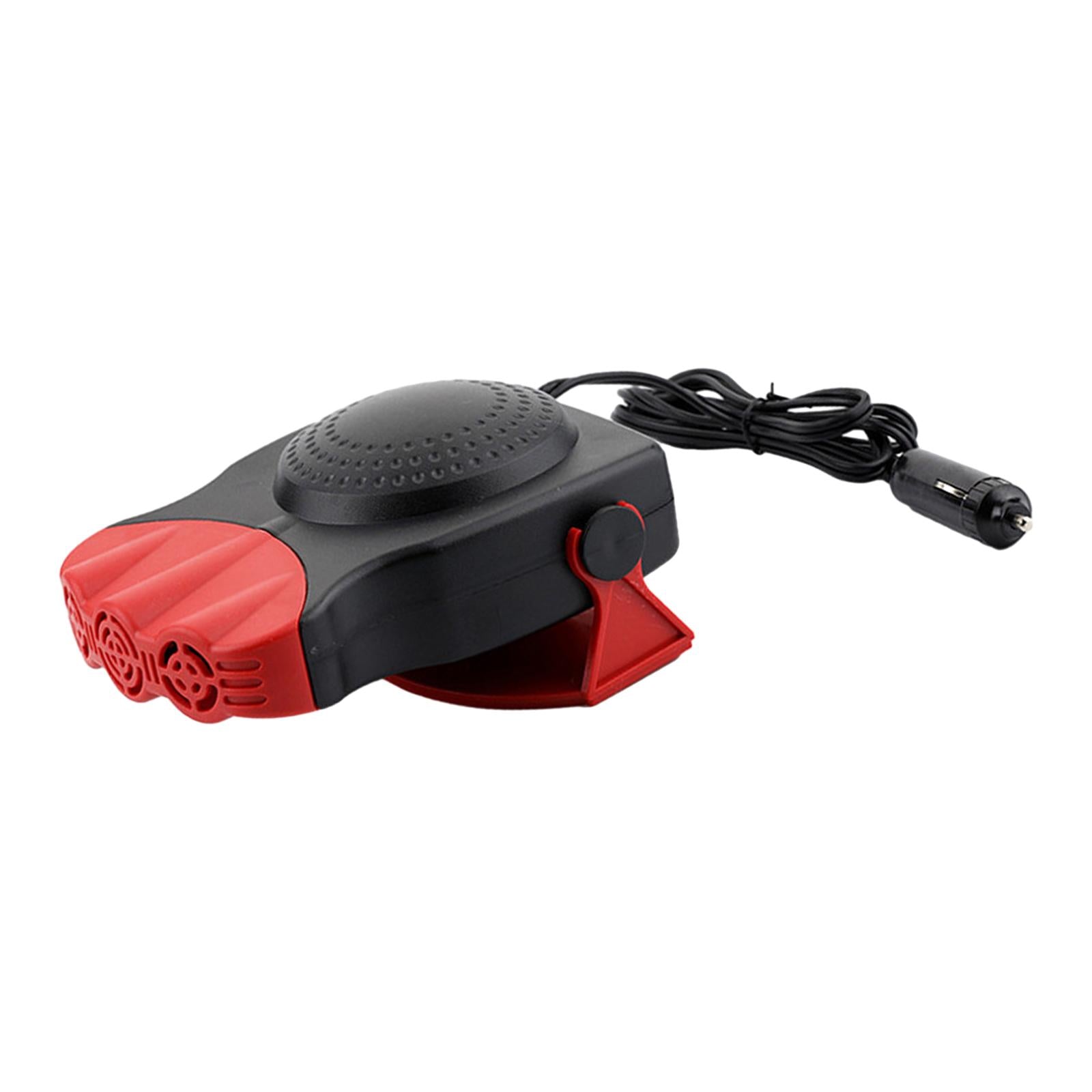 Auto Heater Portable Fast Heating 150W 2 Modes Windshield Defogging Demister Red 12V