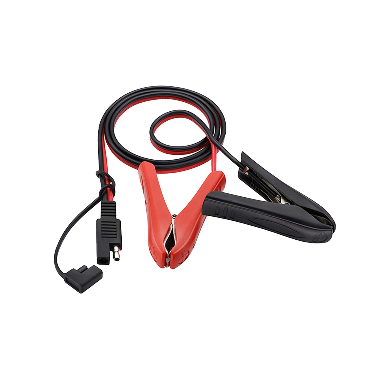 SAE to Alligator Clip Power Cord Connector Cord for Auto Boat Motorbike