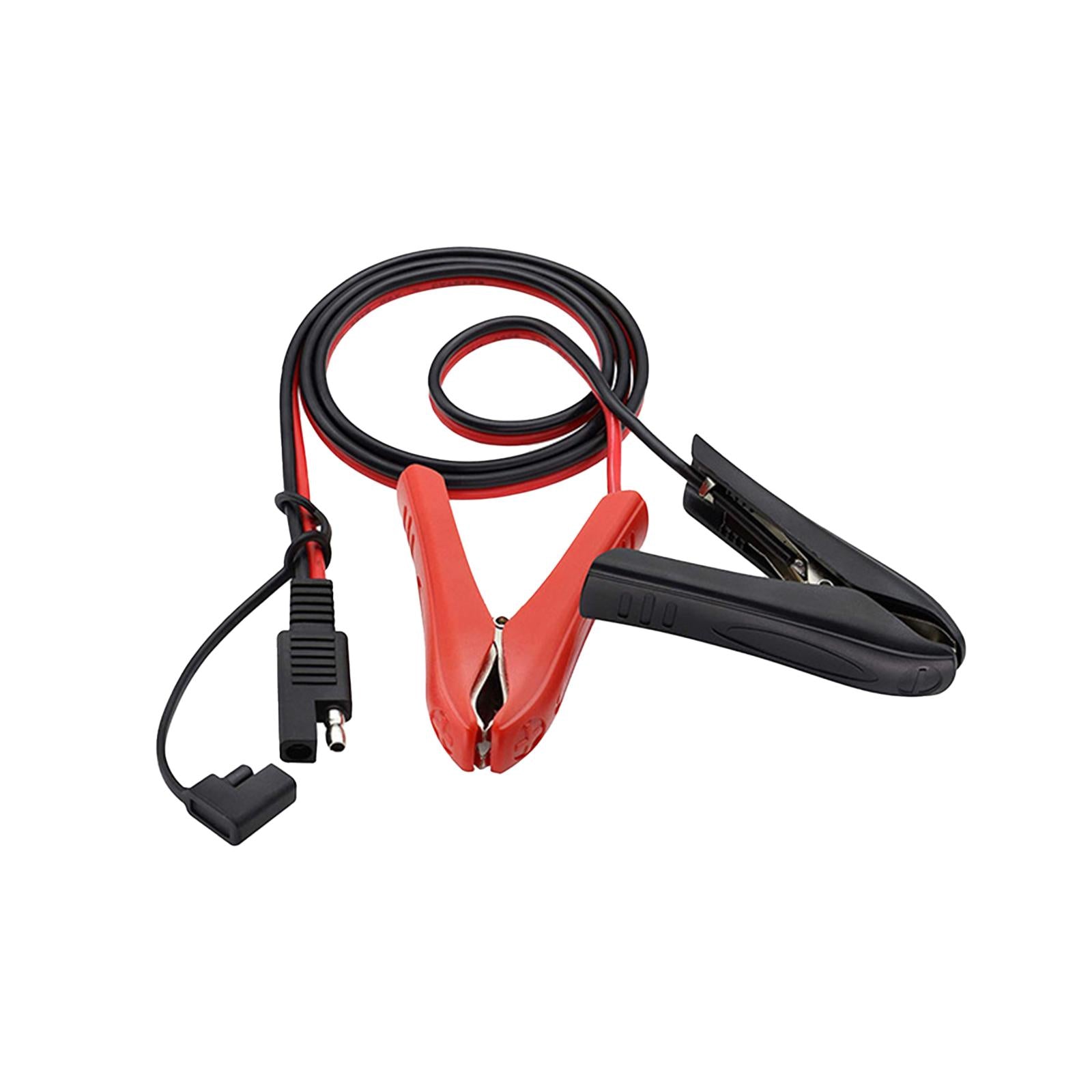 SAE to Alligator Clip Power Cord Connector Cord for Auto Boat Motorbike
