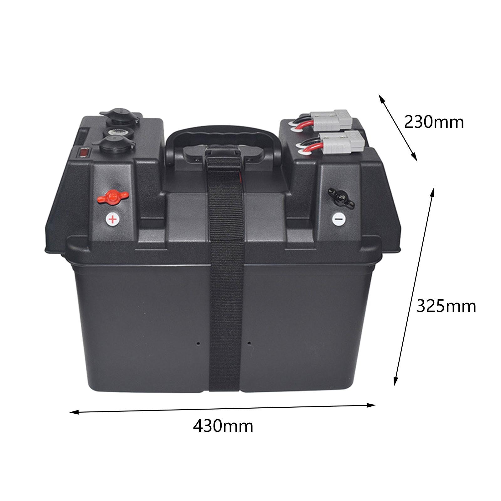 Motor Battery Box SUV Batteries Carrier 4.8A Colorful Screen