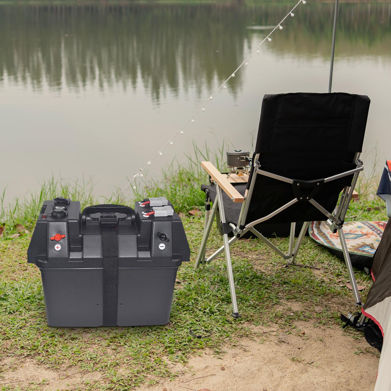 Motor Battery Box SUV Batteries Carrier 4.8A Colorful Screen