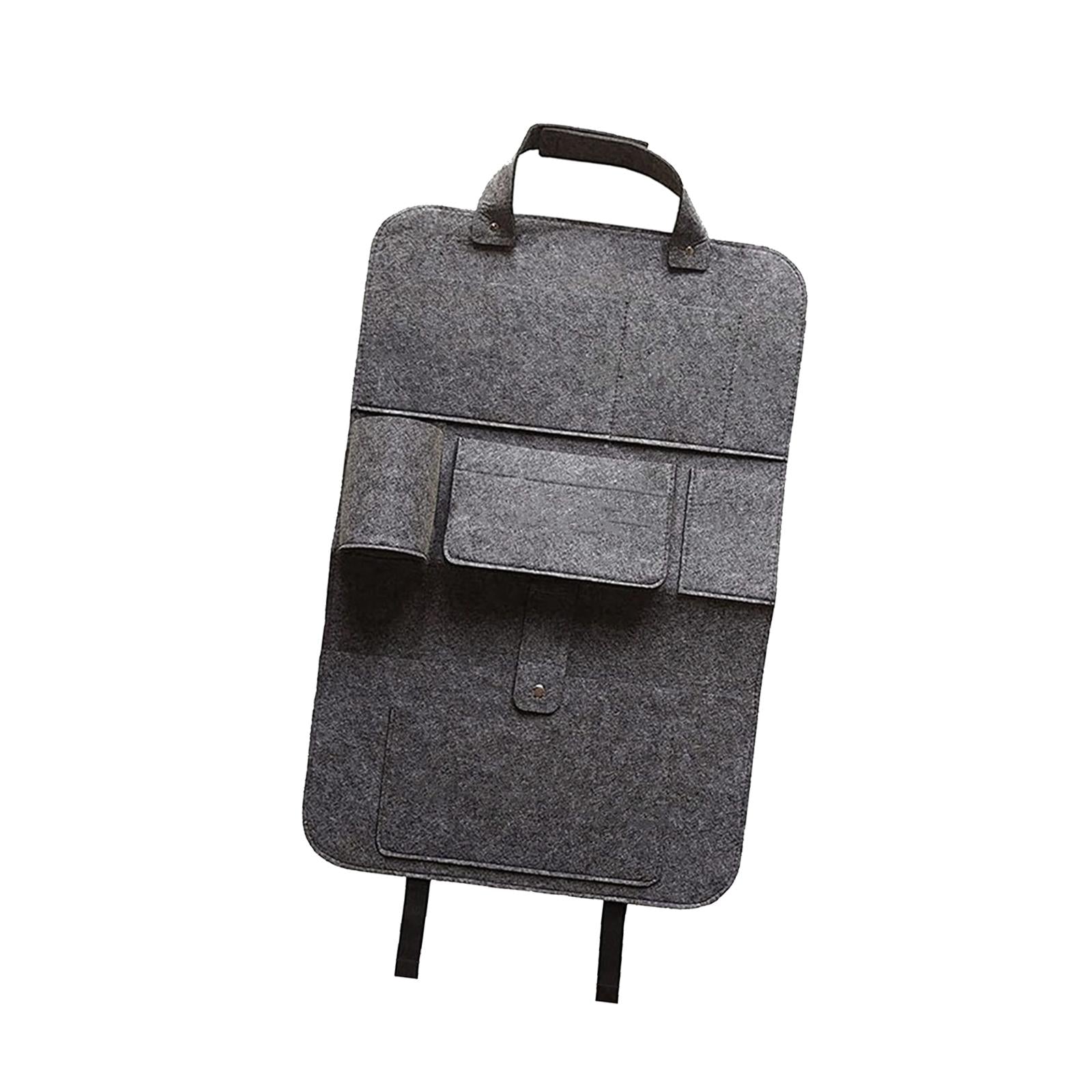 Car Seat Back Organizer Tidy Pouch Interior Accessories Backseat Storage Bag