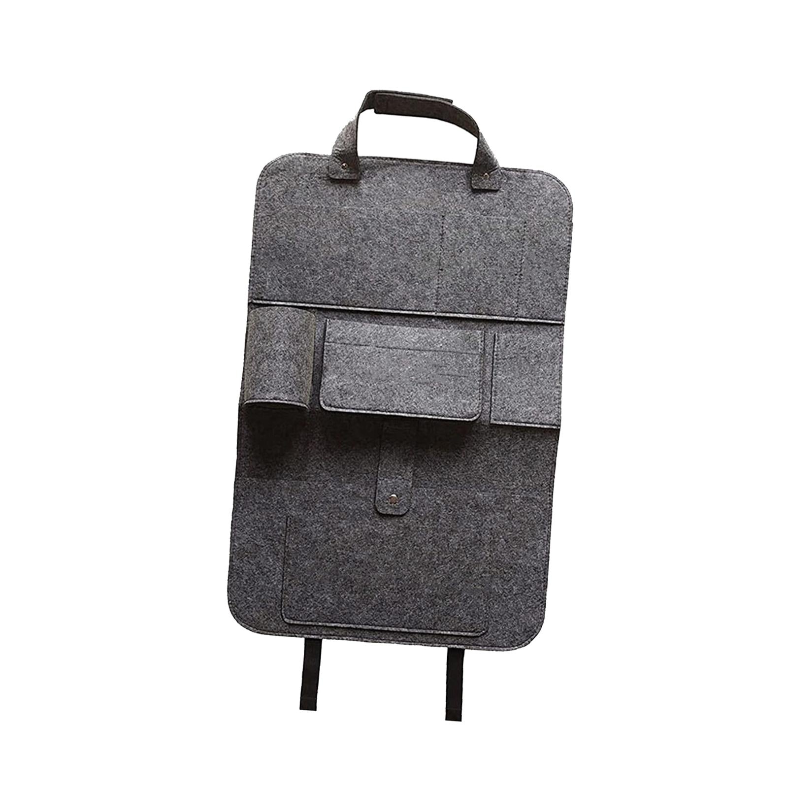 Car Seat Back Organizer Tidy Pouch Interior Accessories Backseat Storage Bag