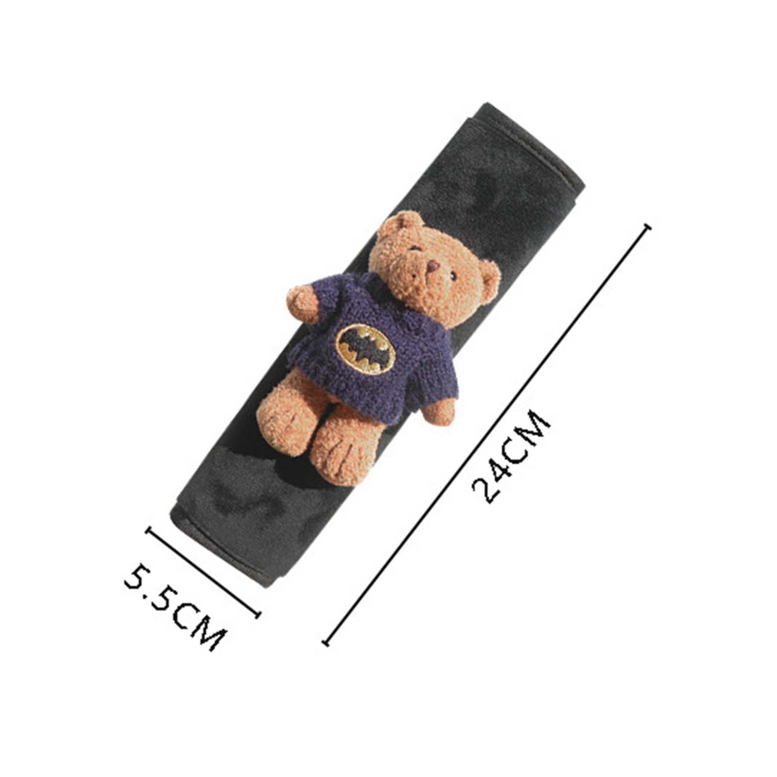 2x Car Seat Belt Strap Cover More Comfortable Driving Seat Belt Cushion
