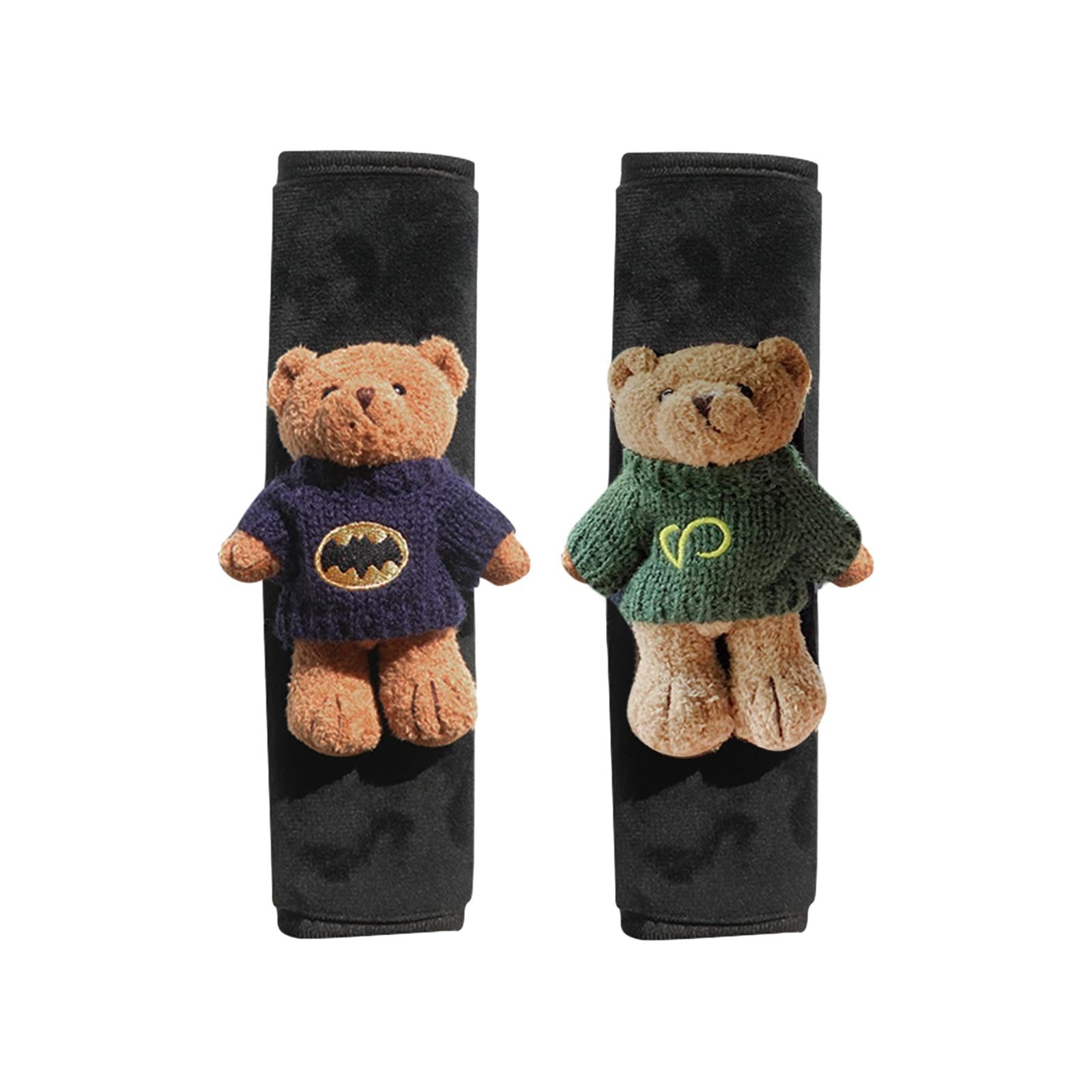 2x Car Seat Belt Strap Cover More Comfortable Driving Seat Belt Cushion