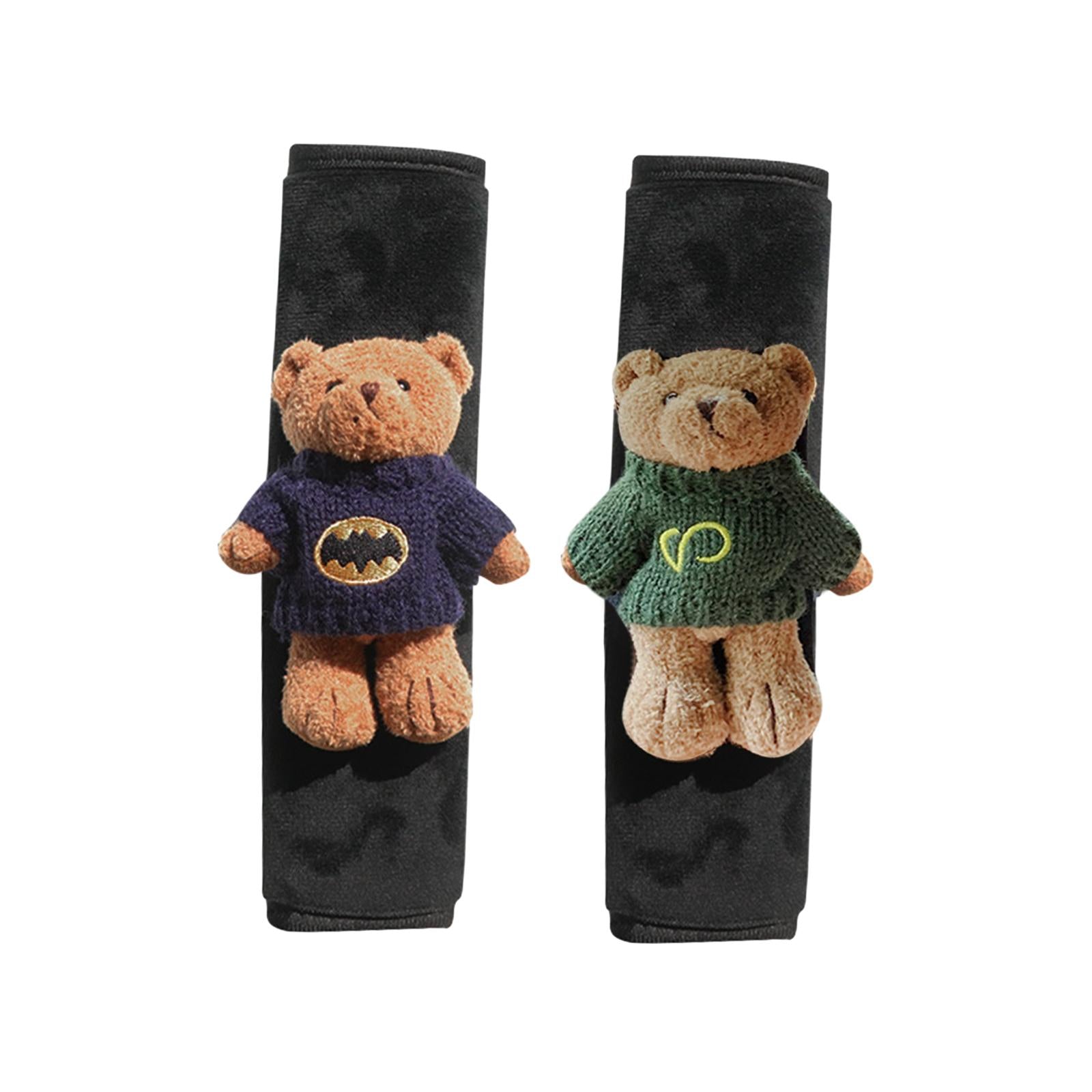 2x Car Seat Belt Strap Cover More Comfortable Driving Seat Belt Cushion