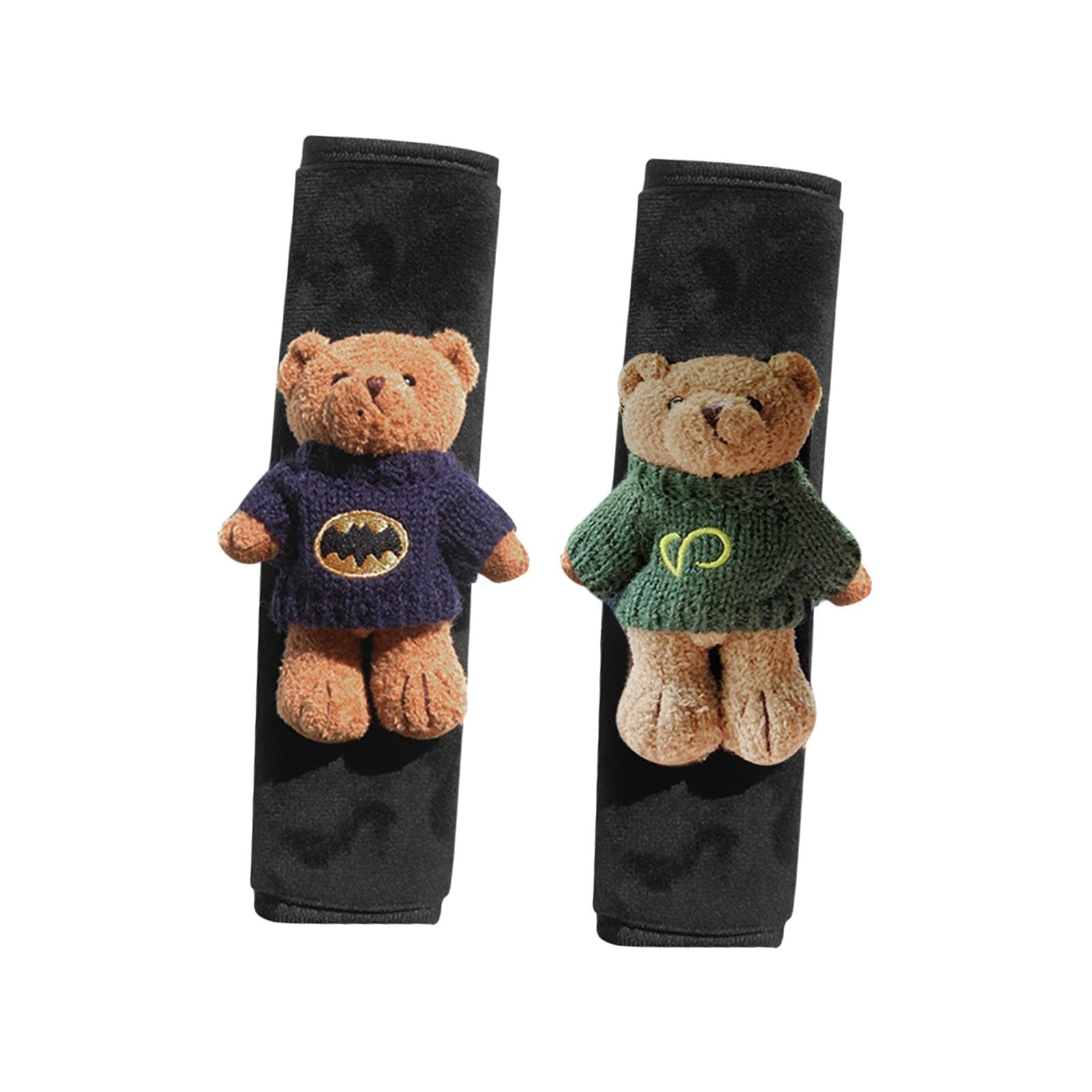 2x Car Seat Belt Strap Cover More Comfortable Driving Seat Belt Cushion