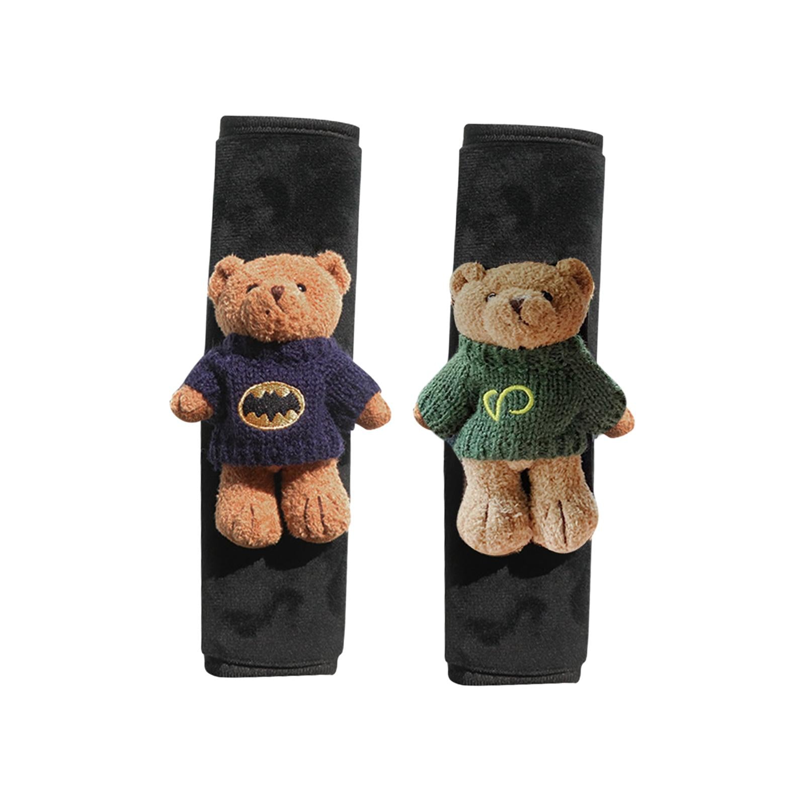 2x Car Seat Belt Strap Cover More Comfortable Driving Seat Belt Cushion