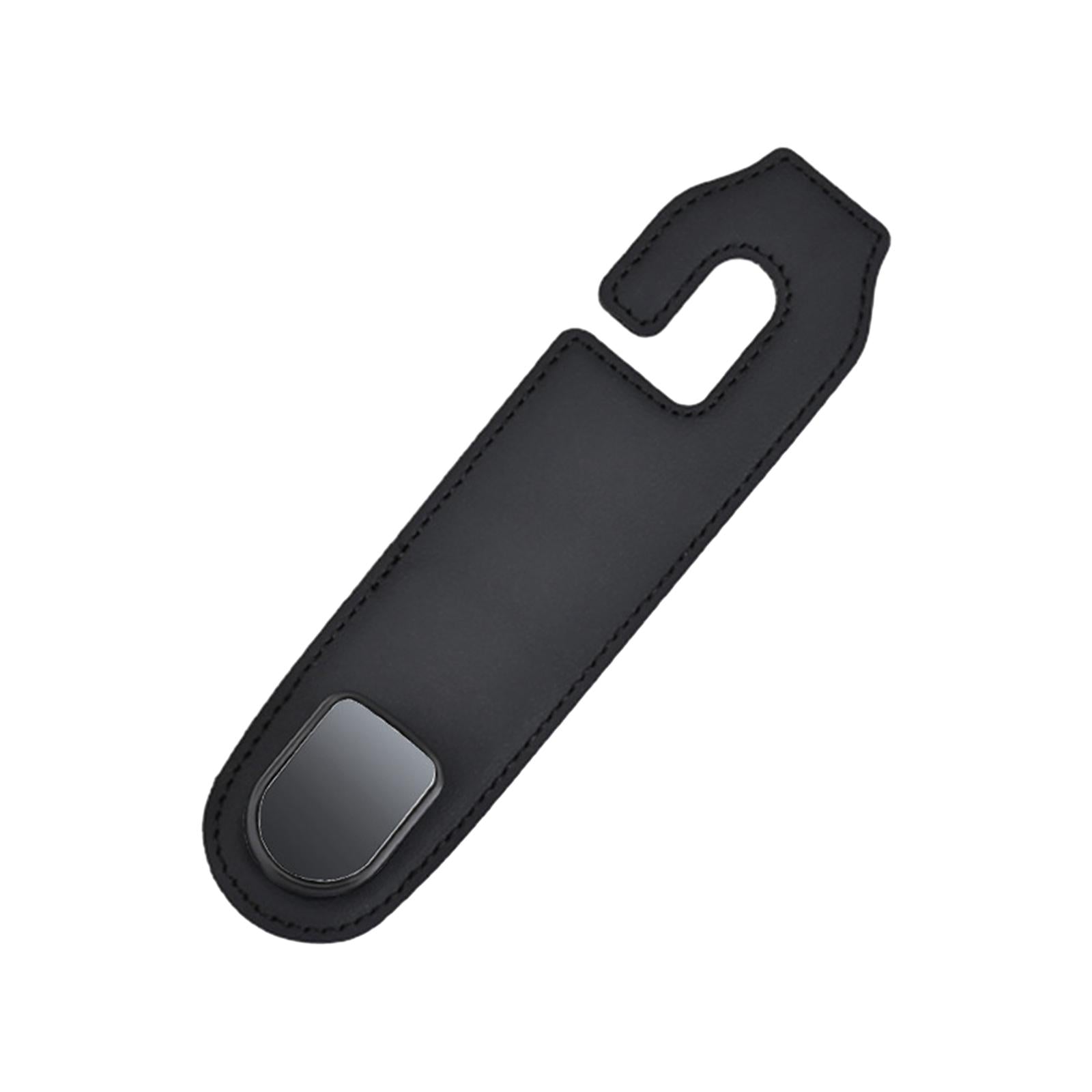 Car Seat Headrest Hook Multipurpose Portable for Umbrellas Coats Purses Black