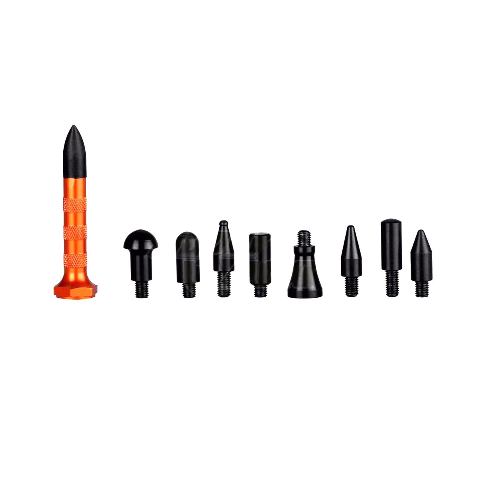 Car Body Dent Repair Tool Kit with 9 Shapes Tips for Vehicle SUV Sturdy