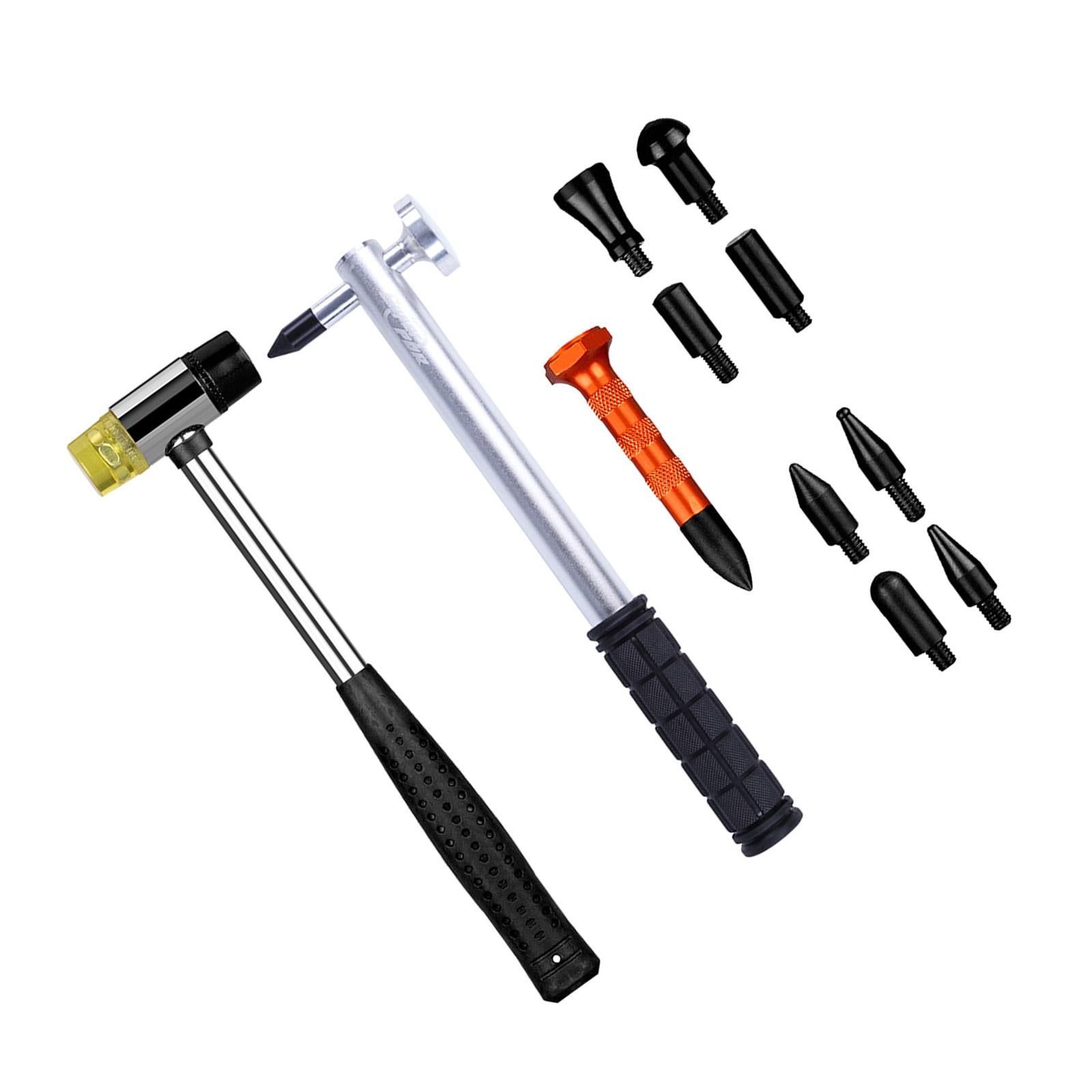 Car Body Dent Repair Tool Kit with 9 Shapes Tips for Vehicle SUV Sturdy