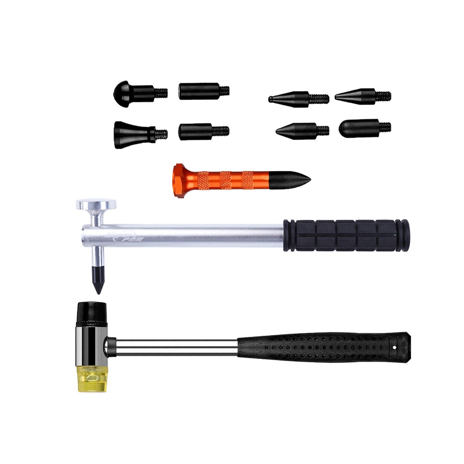 Car Body Dent Repair Tool Kit with 9 Shapes Tips for Vehicle SUV Sturdy