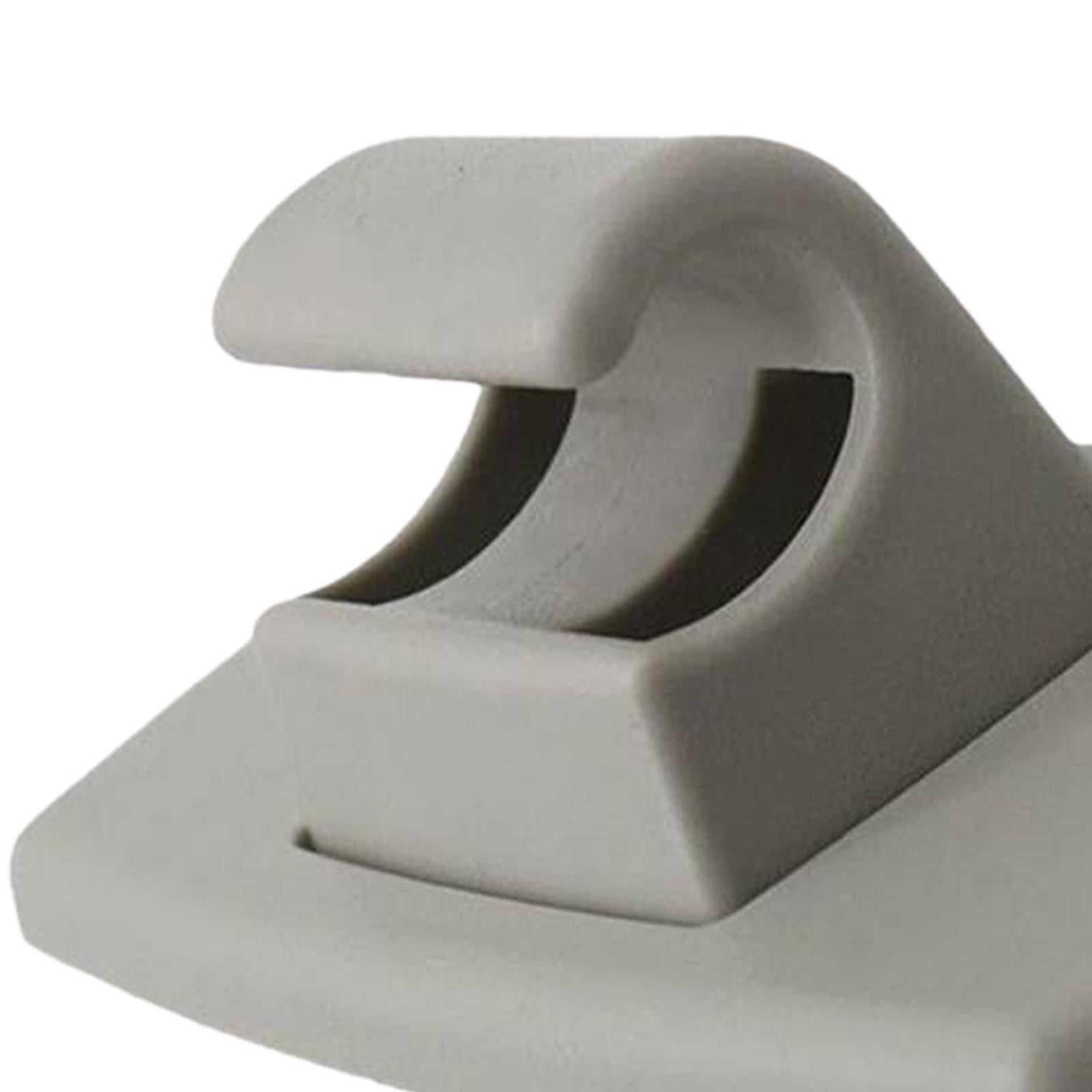 Sun Visor Clip Hook Bracket A1668100012 Sturdy Professional Lightweight Gray