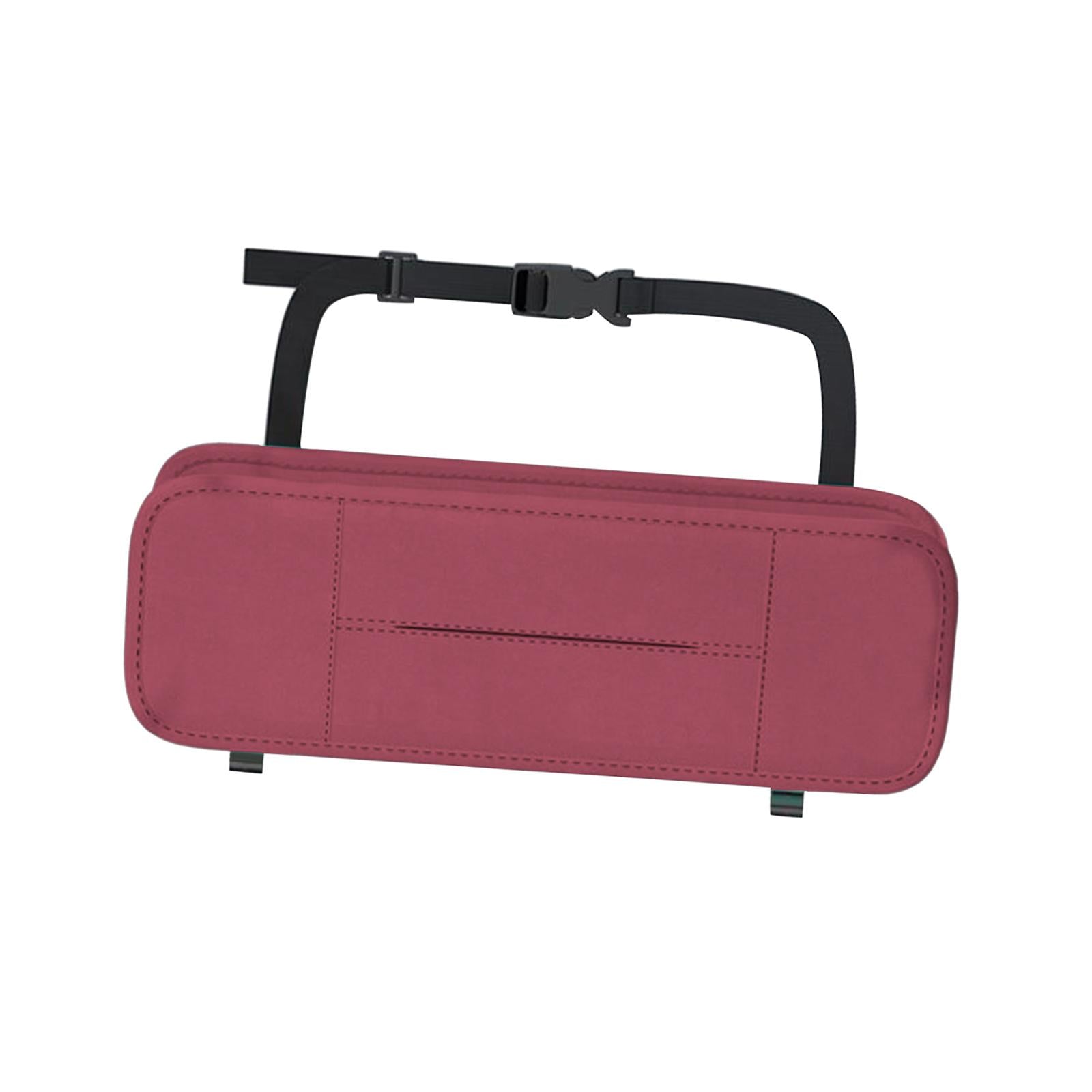 Car Seat Back Organizer Stylish Waterproof Seat Back Organizer Tissue Holder red
