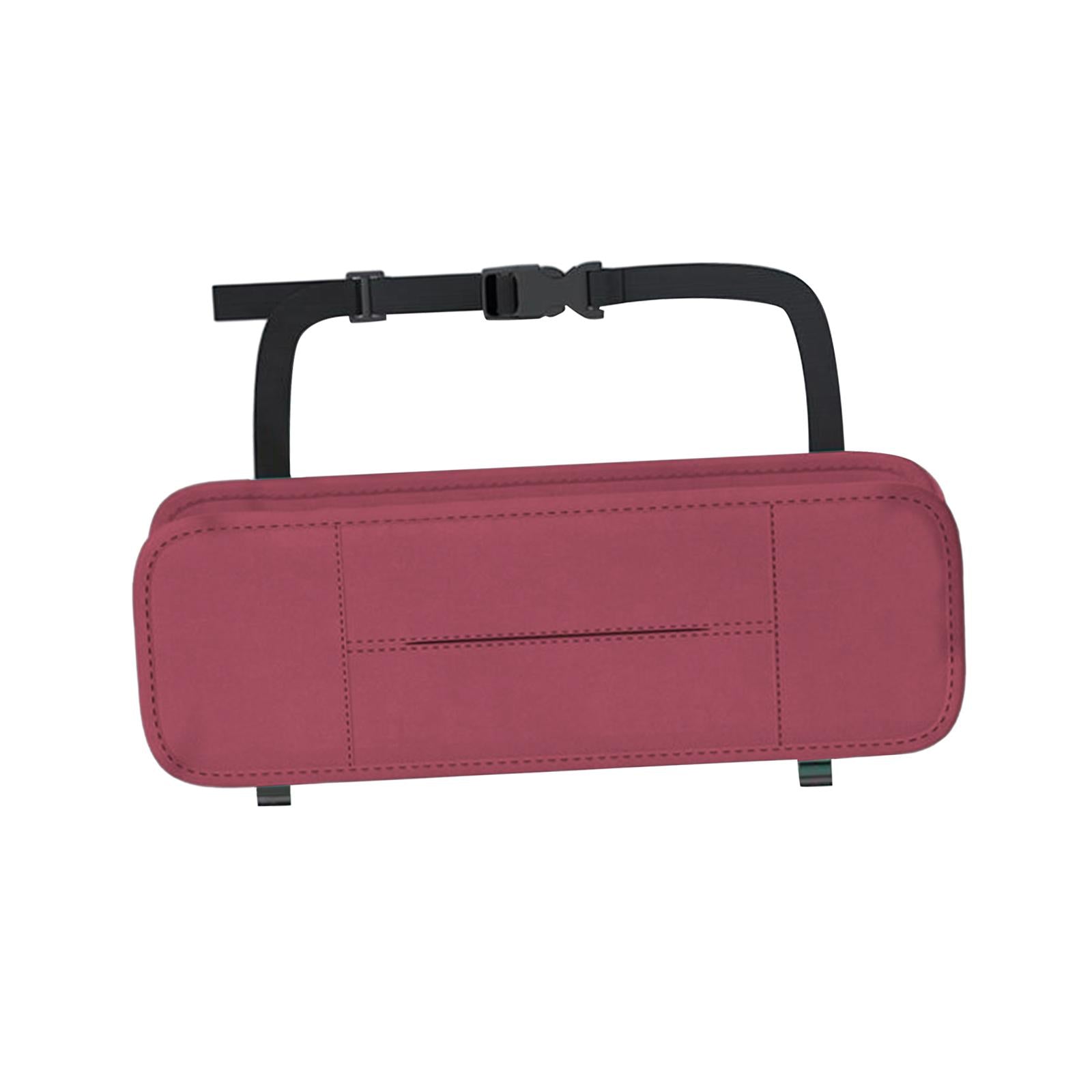 Car Seat Back Organizer Stylish Waterproof Seat Back Organizer Tissue Holder red