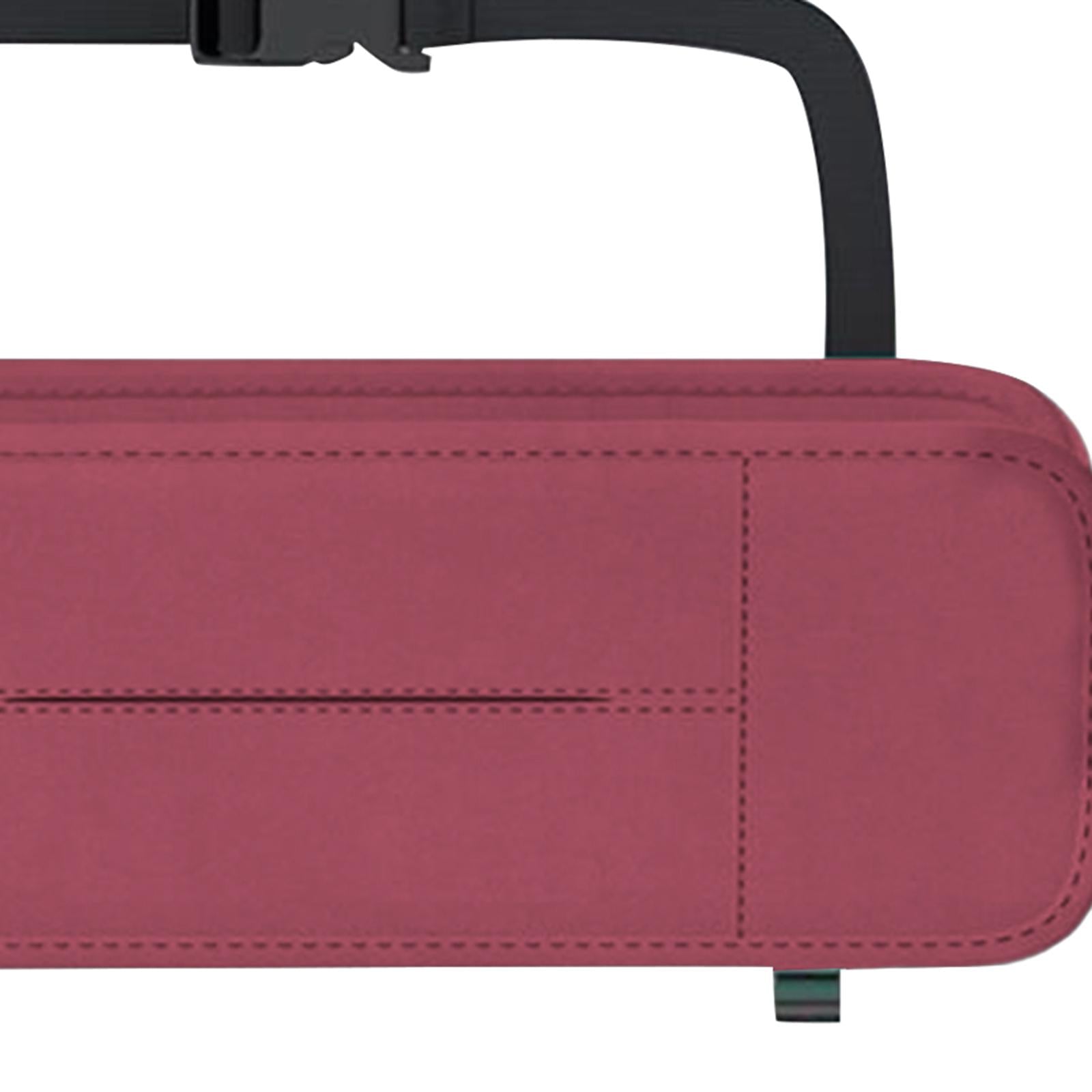 Car Seat Back Organizer Stylish Waterproof Seat Back Organizer Tissue Holder red