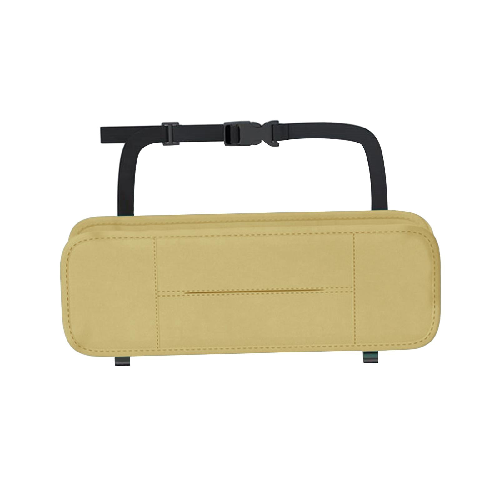 Car Seat Back Organizer Stylish Waterproof Seat Back Organizer Tissue Holder yellow