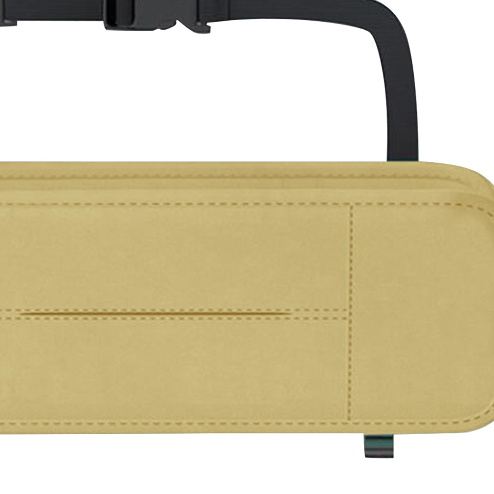 Car Seat Back Organizer Stylish Waterproof Seat Back Organizer Tissue Holder yellow