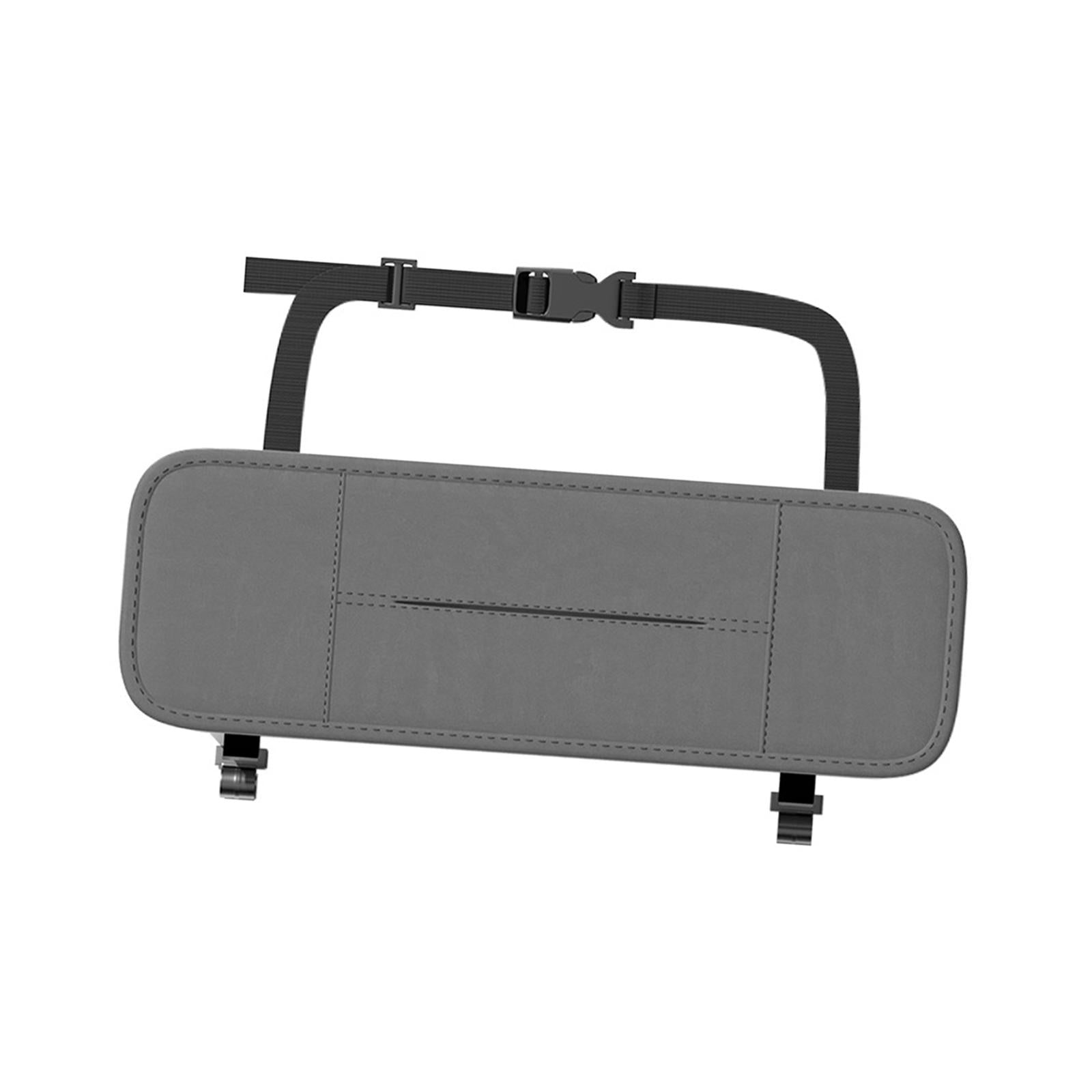 Car Seat Back Organizer Stylish Waterproof Seat Back Organizer Tissue Holder grey