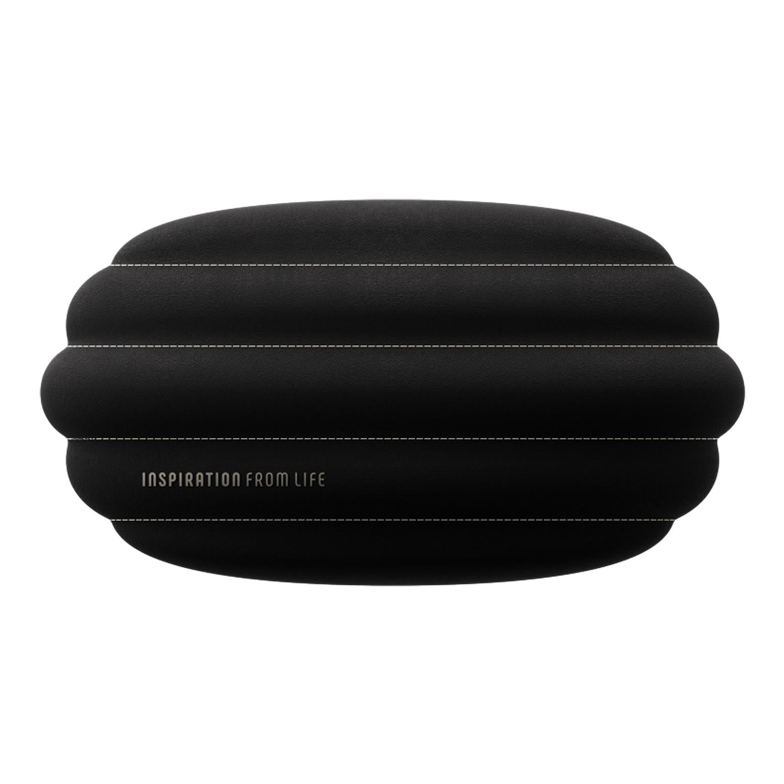 Air Headrest Pillow Interior Accessories Memory Foam Soft Seat Back Pillow Black