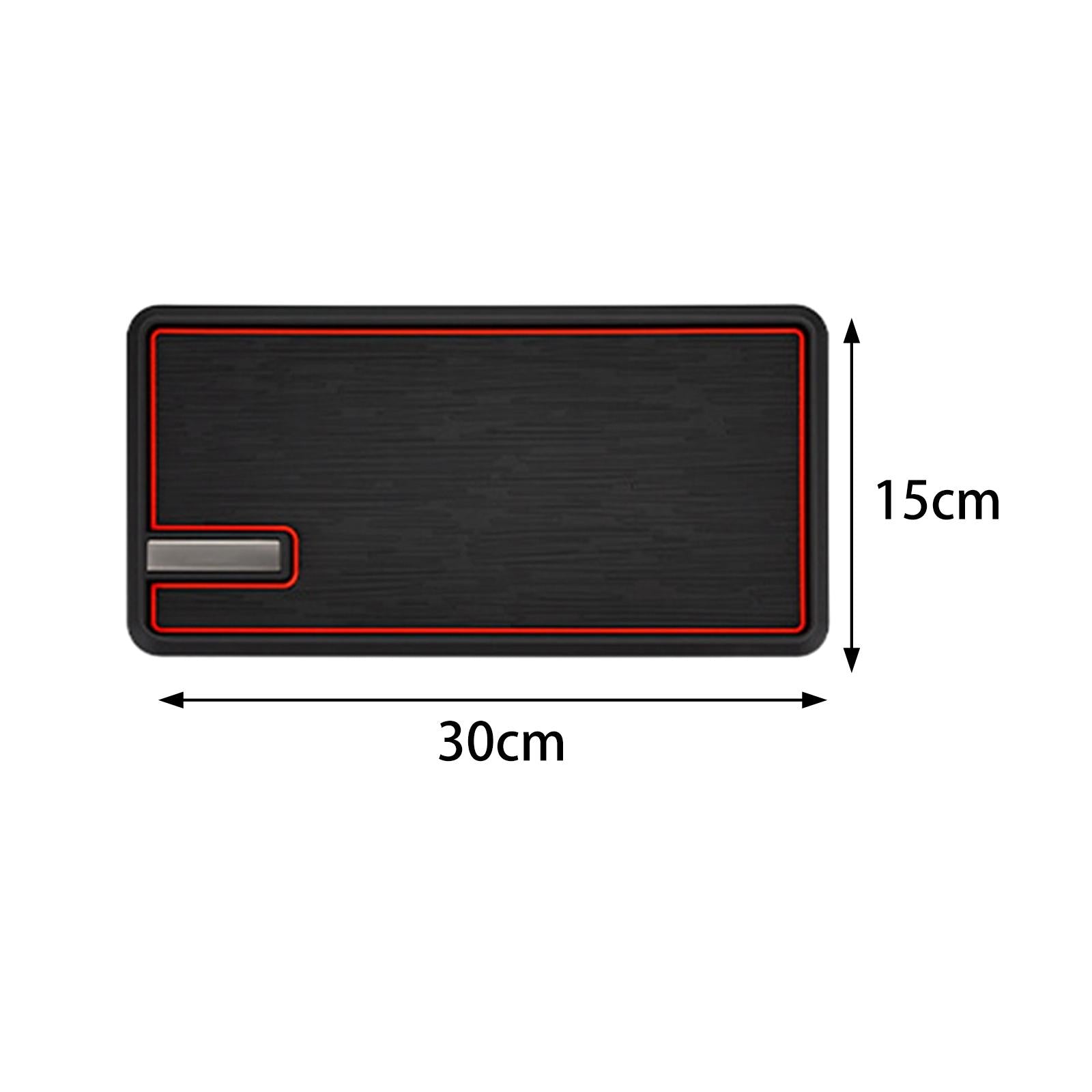 Car Dashboard Mat Reusable Auto Phone Holder for Phones Sunglasses Keys Square