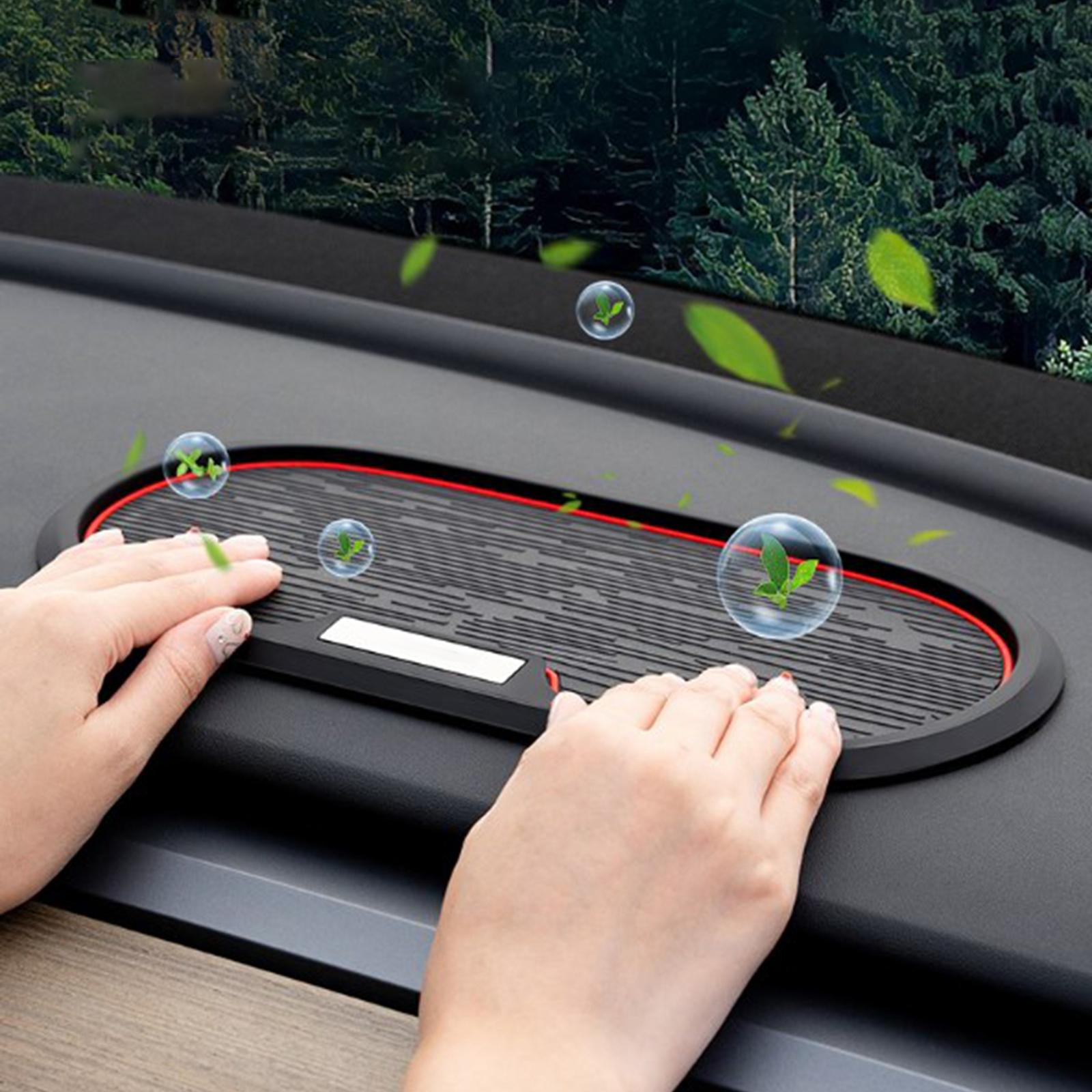 Car Dashboard Mat Reusable Auto Phone Holder for Phones Sunglasses Keys Square