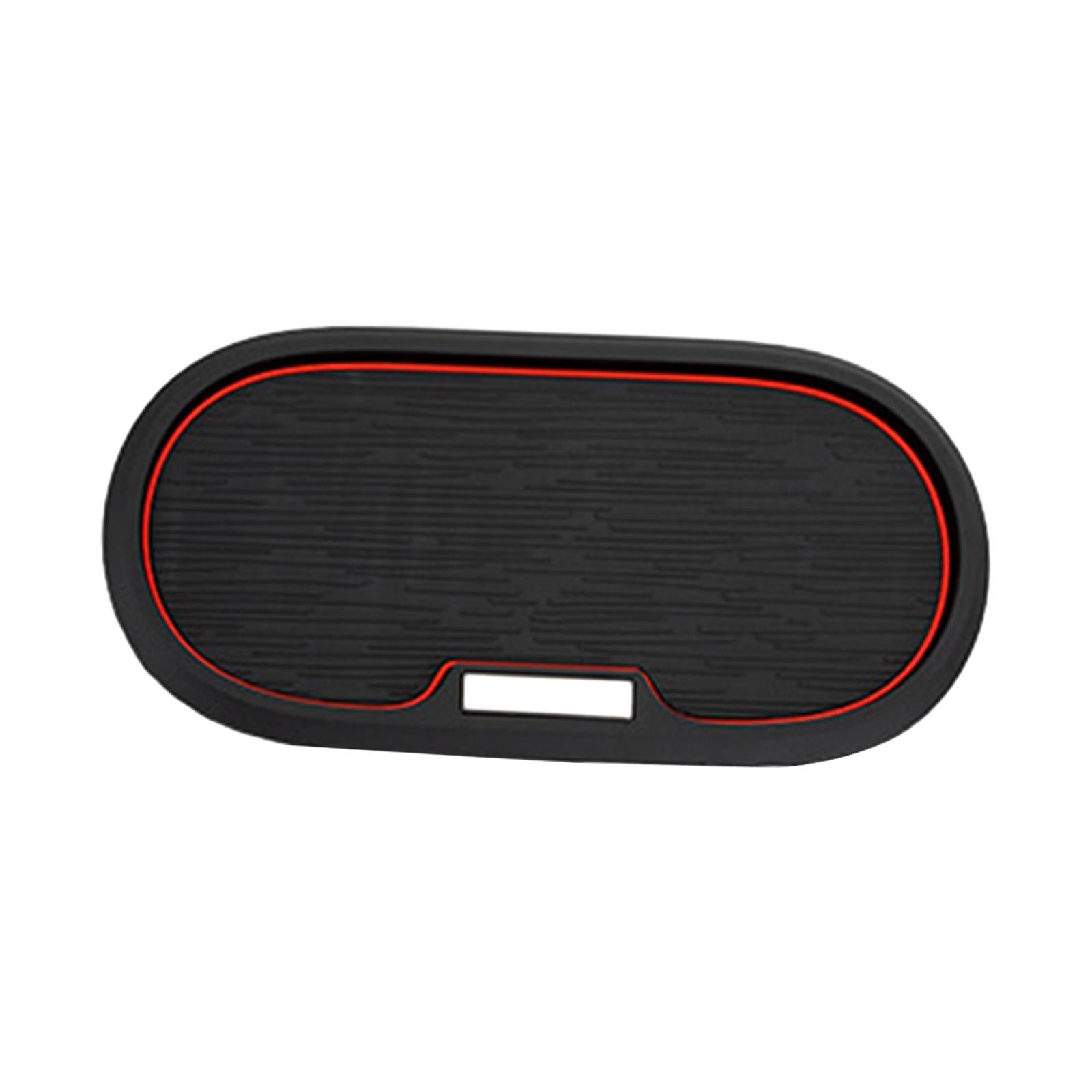 Car Dashboard Mat Reusable Auto Phone Holder for Phones Sunglasses Keys Round
