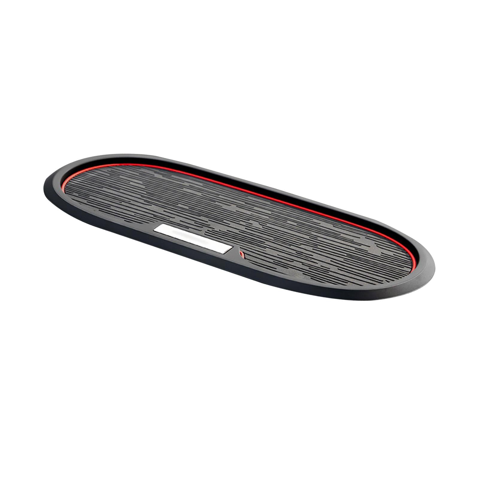 Car Dashboard Mat Reusable Auto Phone Holder for Phones Sunglasses Keys Round