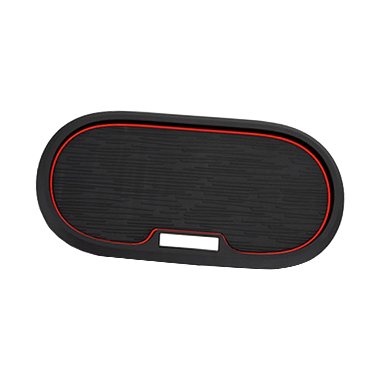 Car Dashboard Mat Reusable Auto Phone Holder for Phones Sunglasses Keys Round