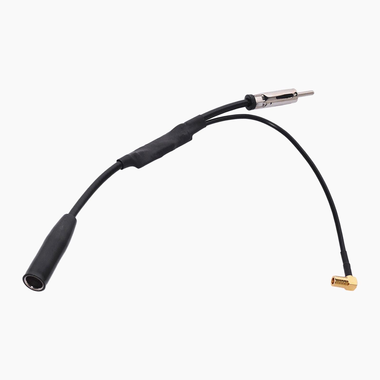 Smb Antenna Splitter FM AM DAB Car Radio Accessory DAB Aerial Splitter Cable