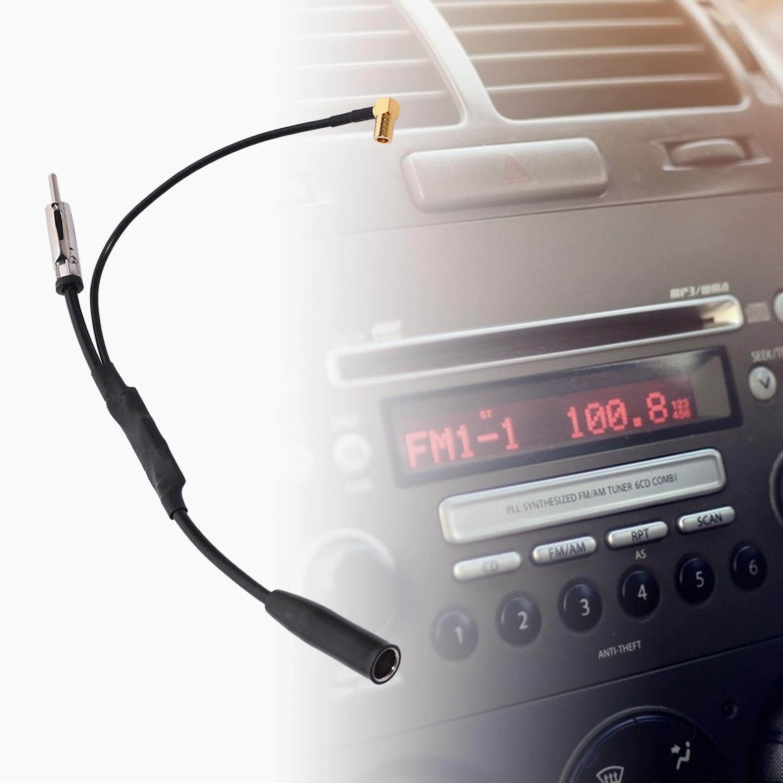 Smb Antenna Splitter FM AM DAB Car Radio Accessory DAB Aerial Splitter Cable