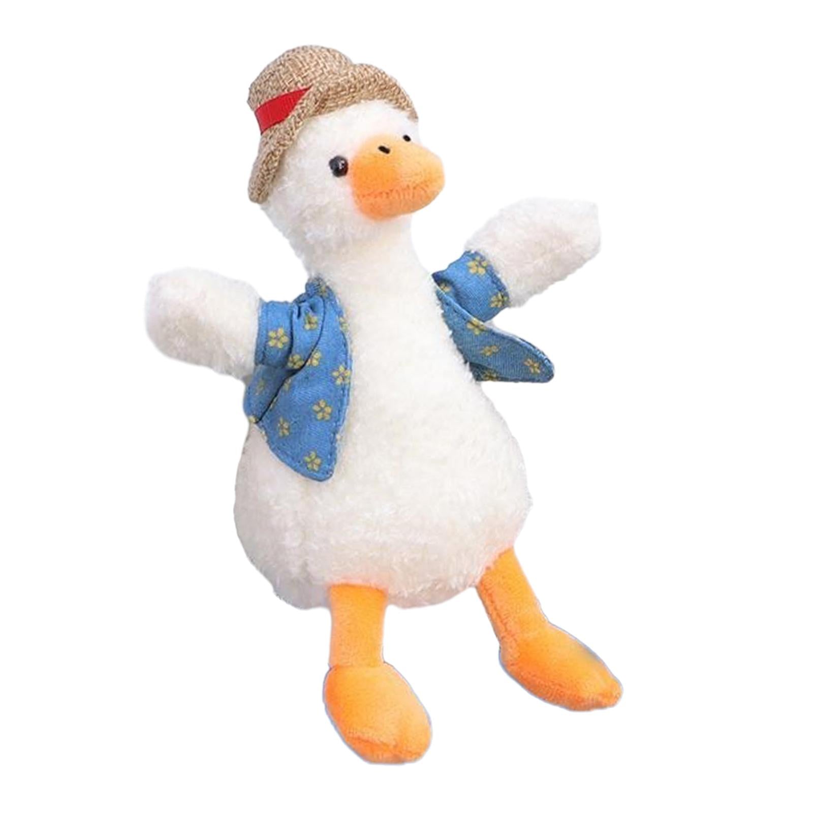 Car Rear Decoration Doll Duck Funny Plush Doll Car Ornament Car Tail Pendant