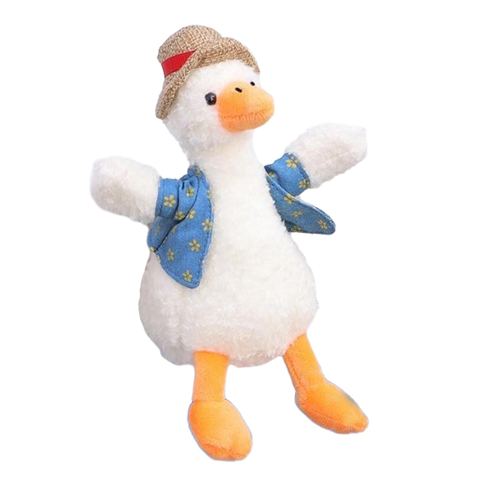 Car Rear Decoration Doll Duck Funny Plush Doll Car Ornament Car Tail Pendant