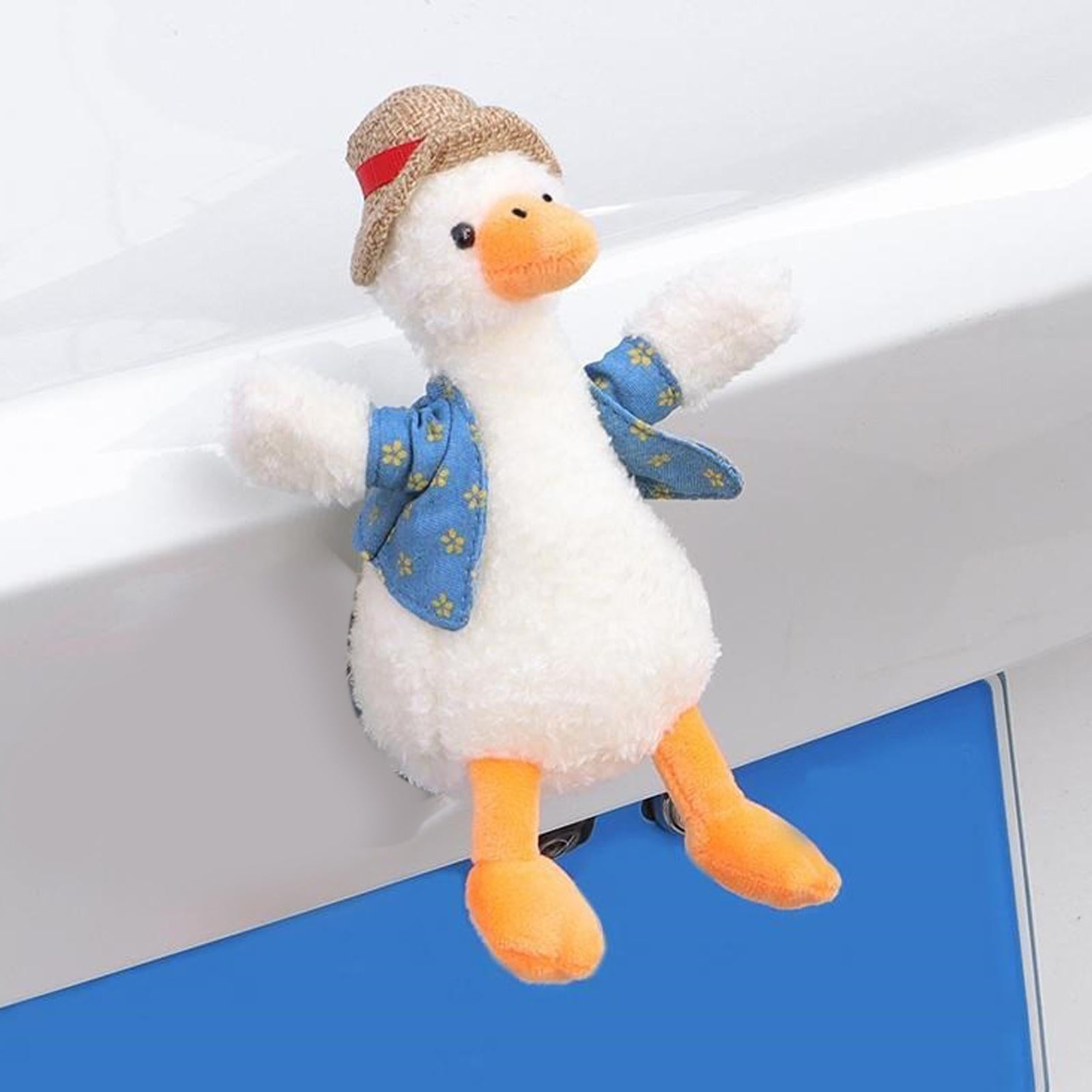 Car Rear Decoration Doll Duck Funny Plush Doll Car Ornament Car Tail Pendant