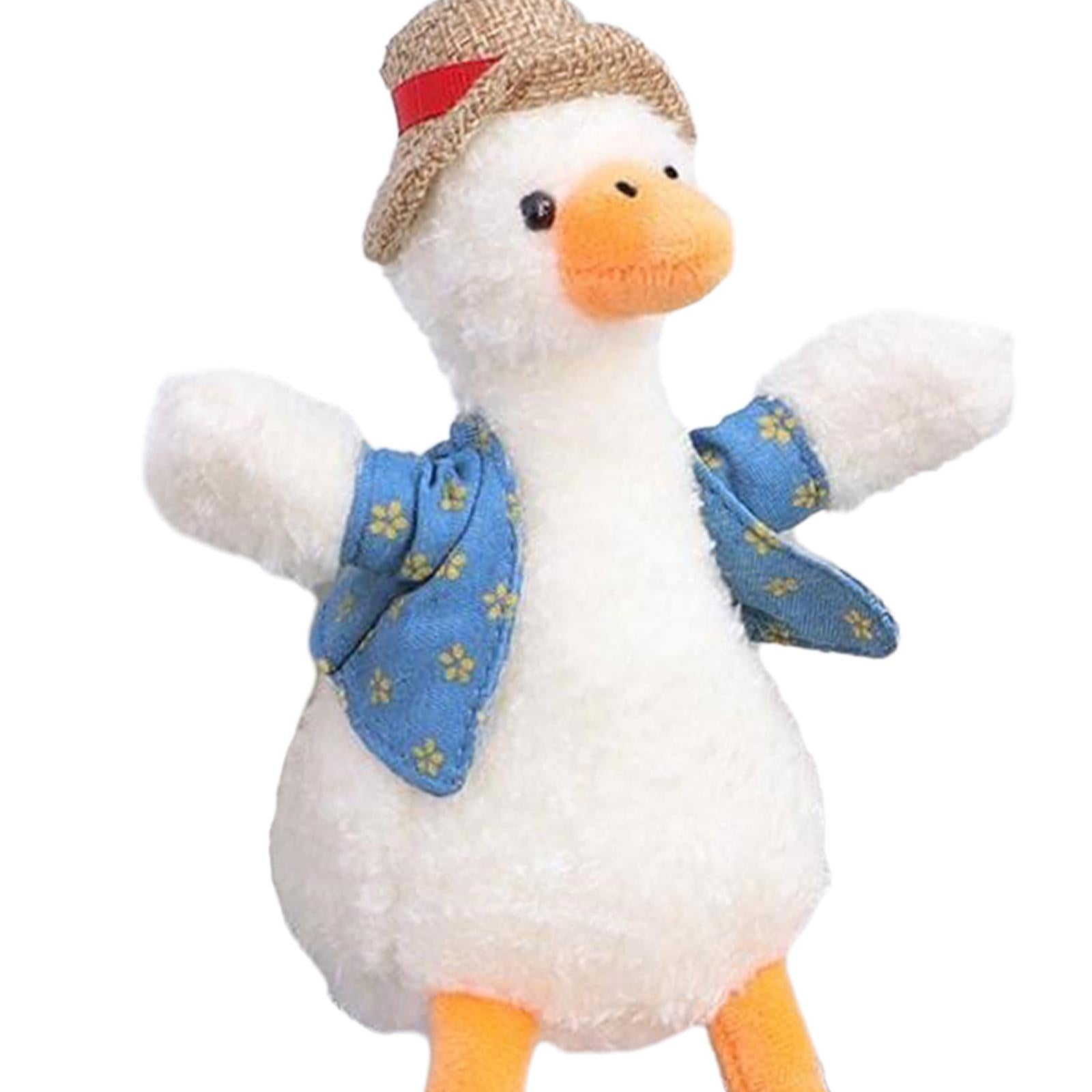 Car Rear Decoration Doll Duck Funny Plush Doll Car Ornament Car Tail Pendant