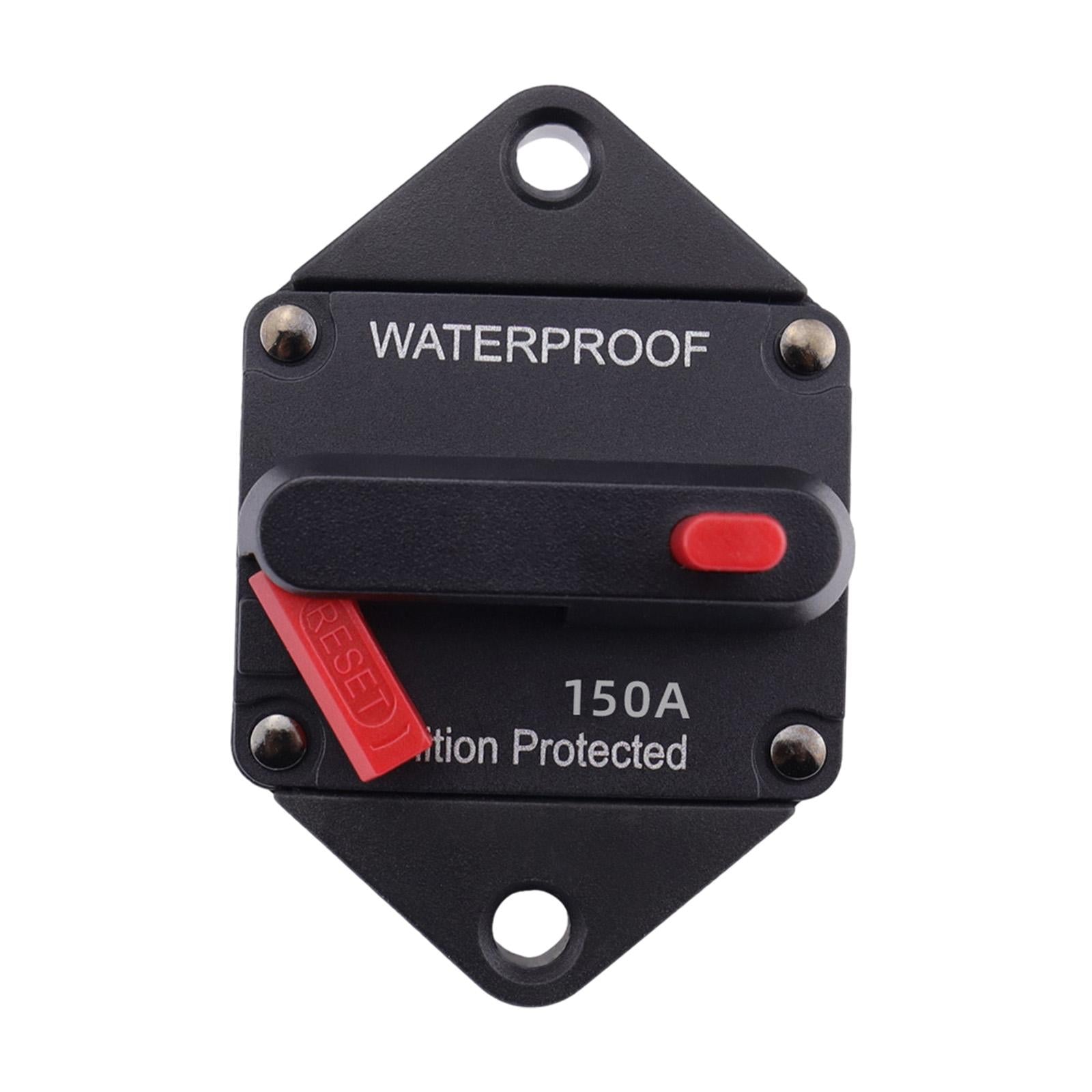 Circuit Breaker Premium with Manual Reset Button for Auto Truck Trailer 150A