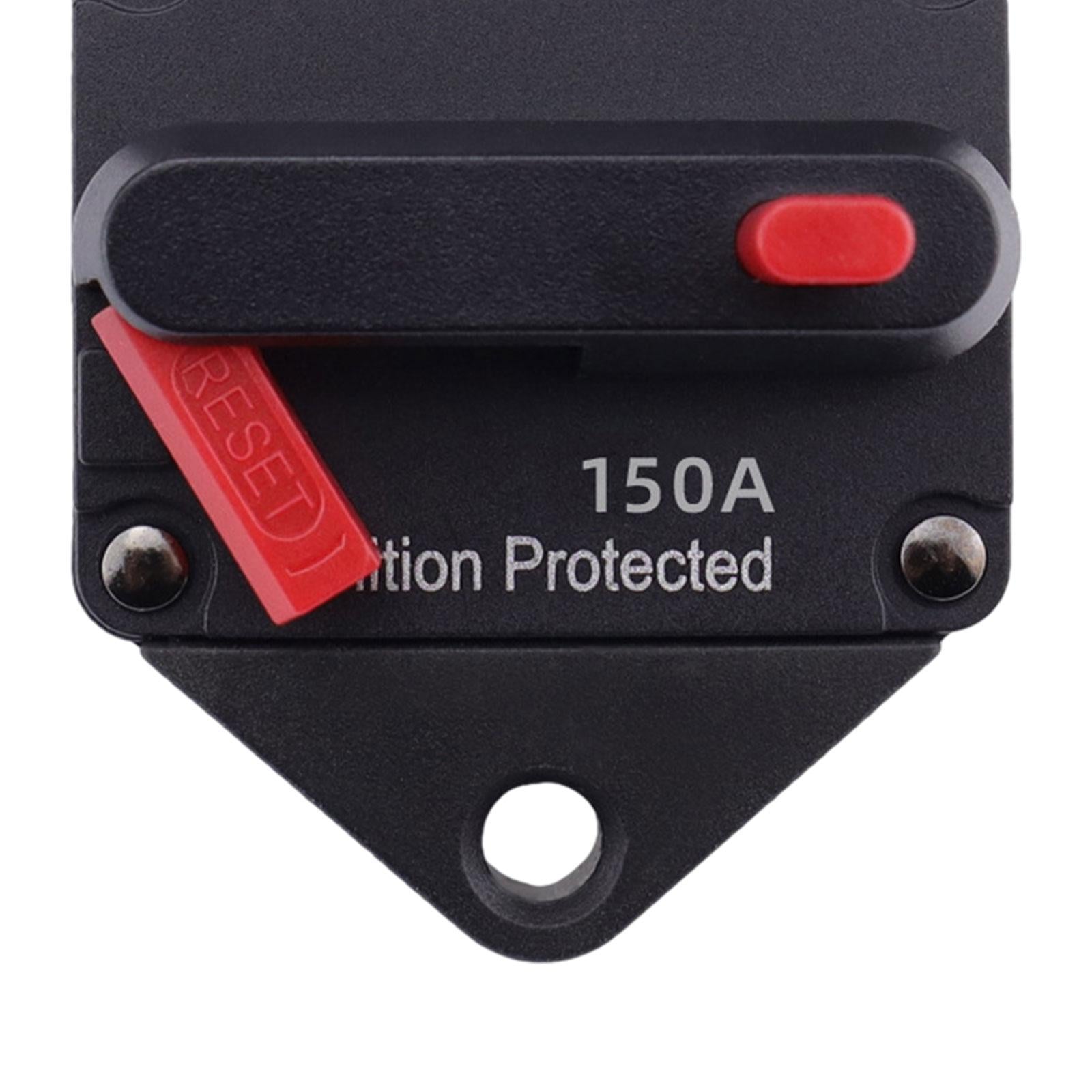 Circuit Breaker Premium with Manual Reset Button for Auto Truck Trailer 150A
