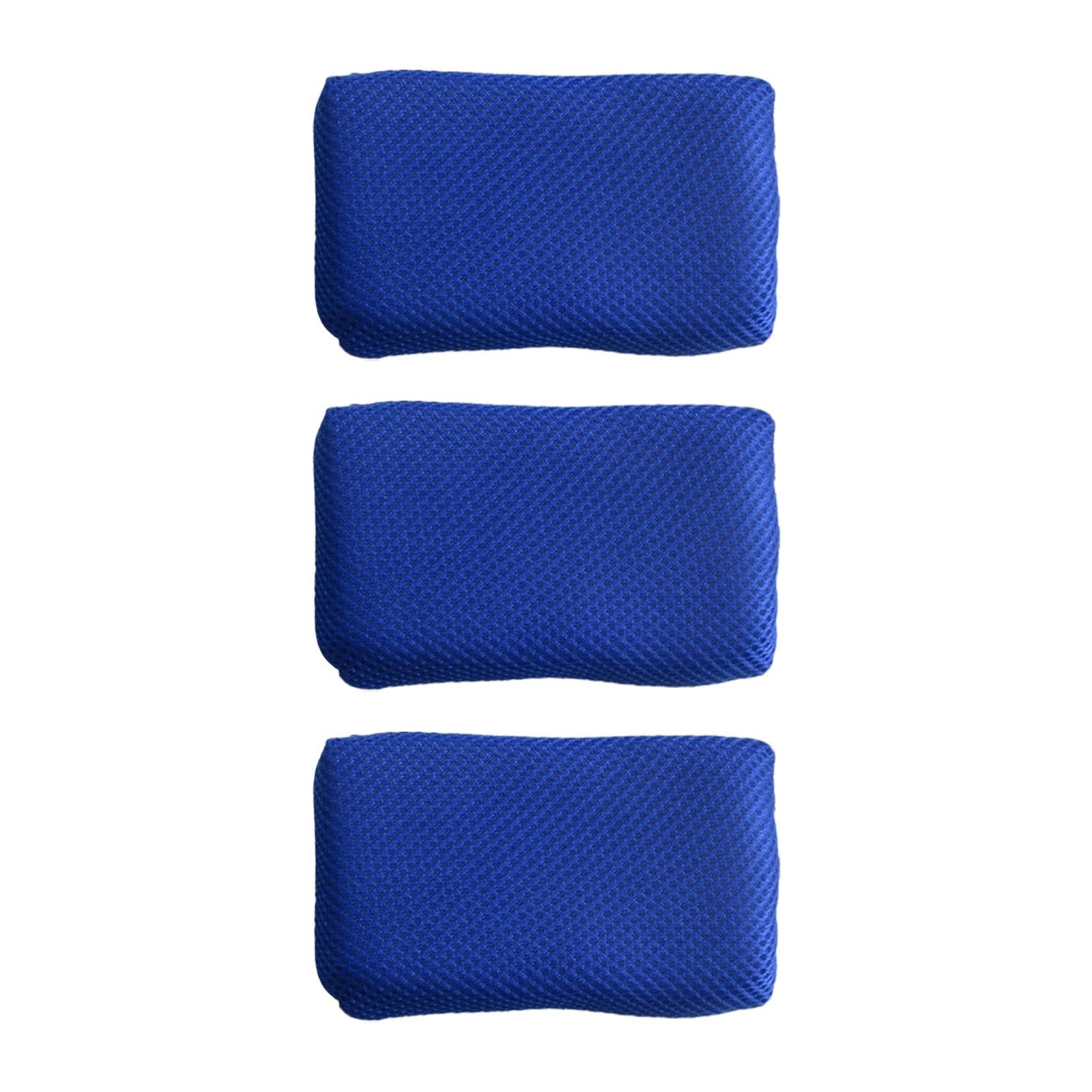 3x Car Sponges for Detailing Tools Easy to Use Multipurpose Two Sided Sponge